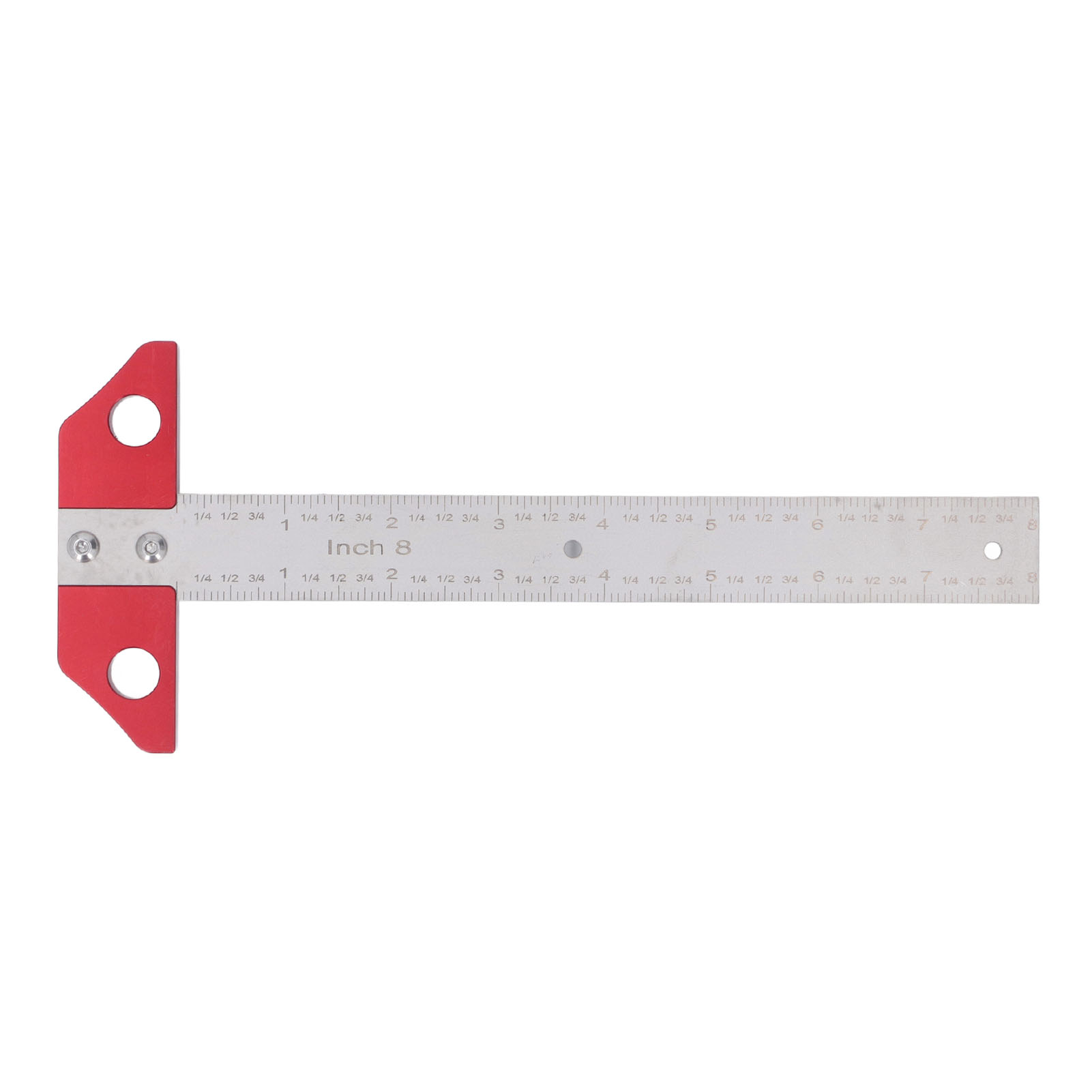 20 Cm (8 Zoll) T-lineal Für Zeichnen, Metall- Und Holzbearbeitung. Zeichenlineal Mit Metrischer Und Imperialer Skala.
