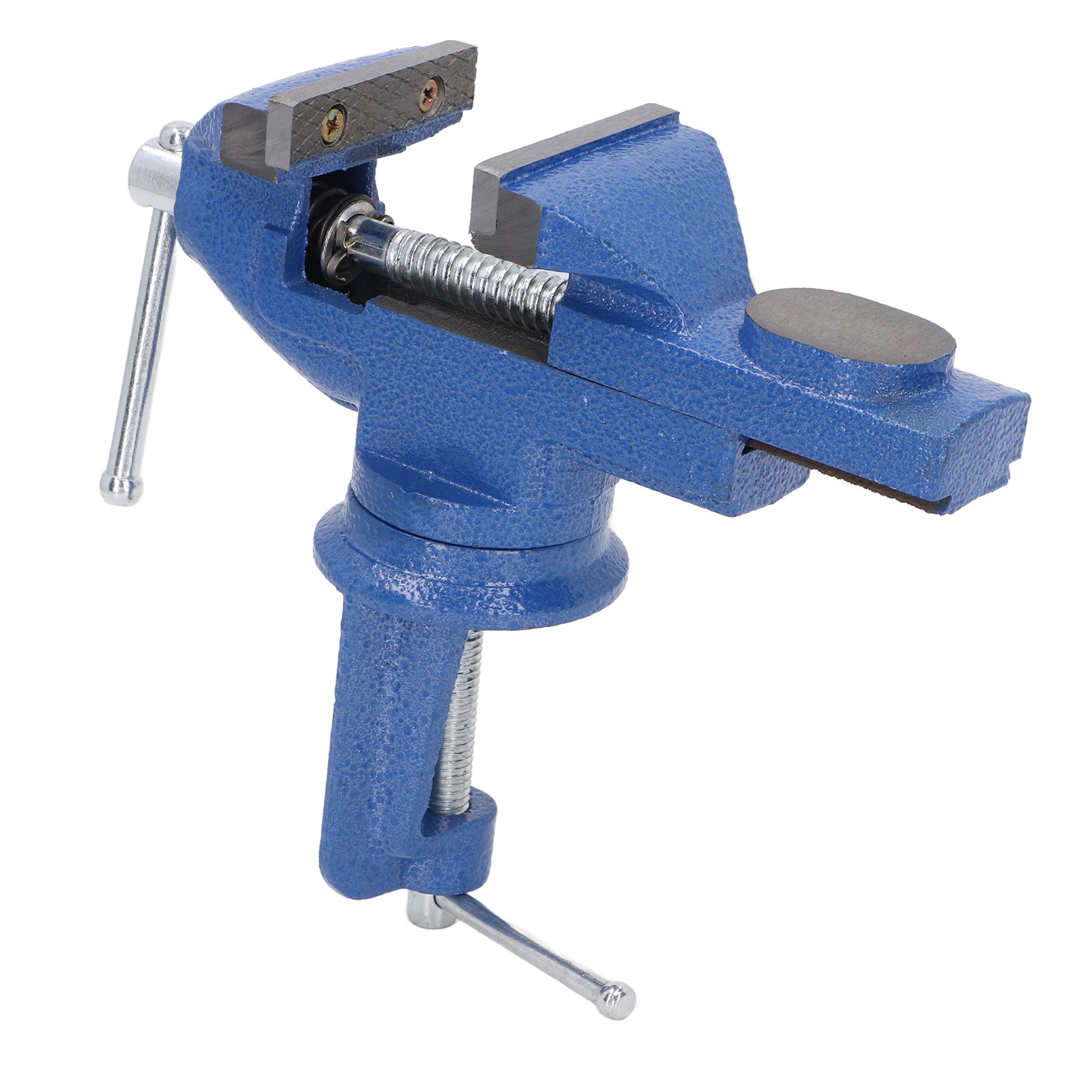 Verstellbarer Und Um 360° Drehbarer Schraubstock Für Heimwerkerarbeiten, 6,35 Cm (2,5 Zoll)
