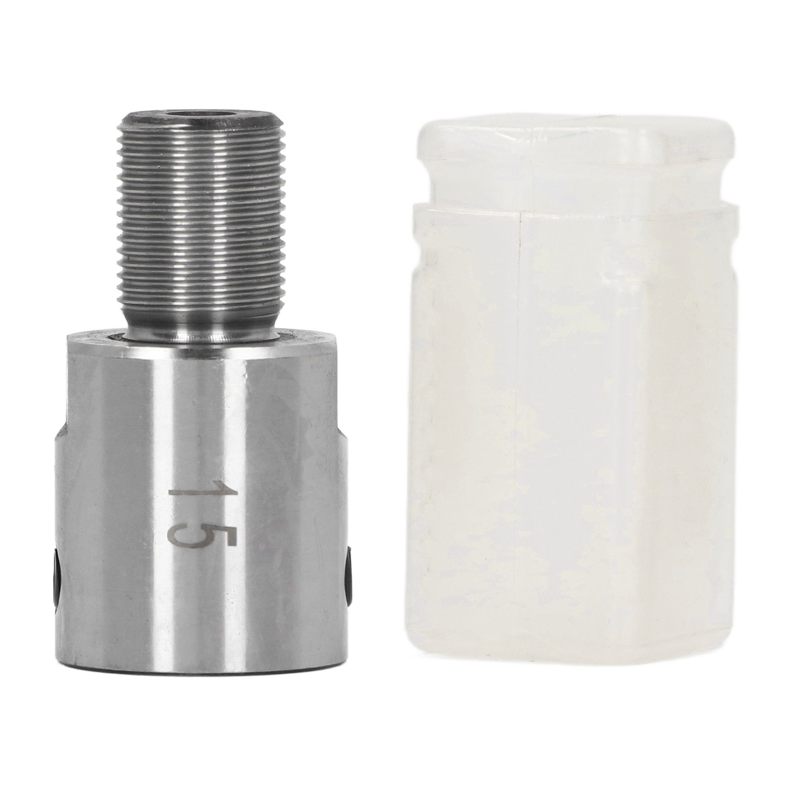 15 Mm M14x1 Hochpräzise, Wärmebehandelte Edelstahl-verbindungshülse, Adapter Für Drehbankfutter Und Tischfräsmaschine