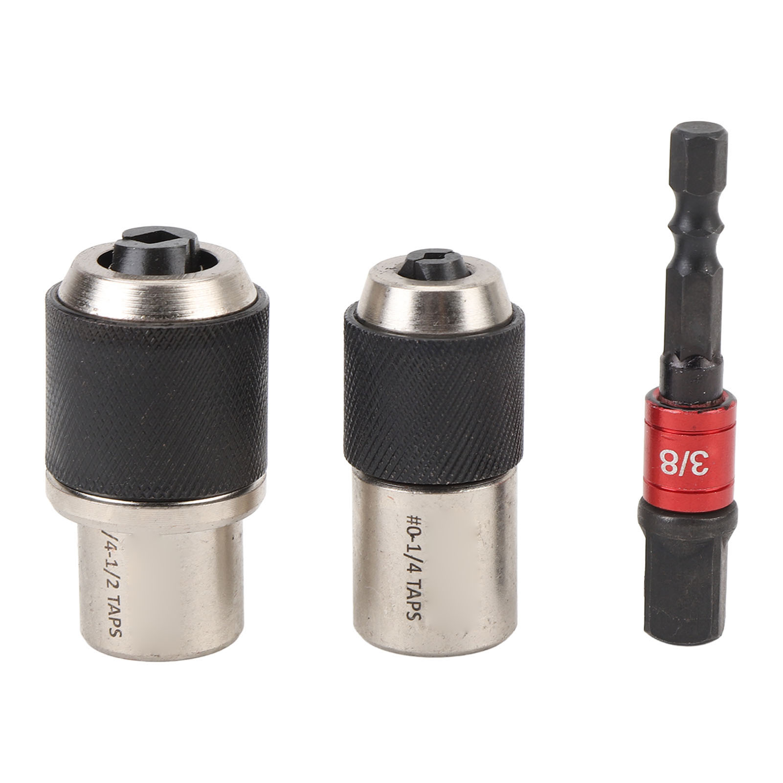 3-teiliges Set: Verstellbarer Gewindebohrer-steckschlüssel, 3/8"-vierkantantrieb, Verstellbarer Gewindebohrer-ausdreher Mit Adapter