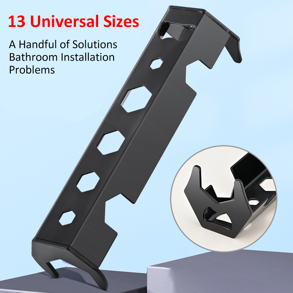 Multifunktionaler Spülbeckenschlüssel, 12 Größen, Universelles Sanitärwerkzeug Für Reparaturen Und Installationen Unter Dem Spülbecken, Ideal Für Beengte Küchen- Und Badezimmerbereiche.