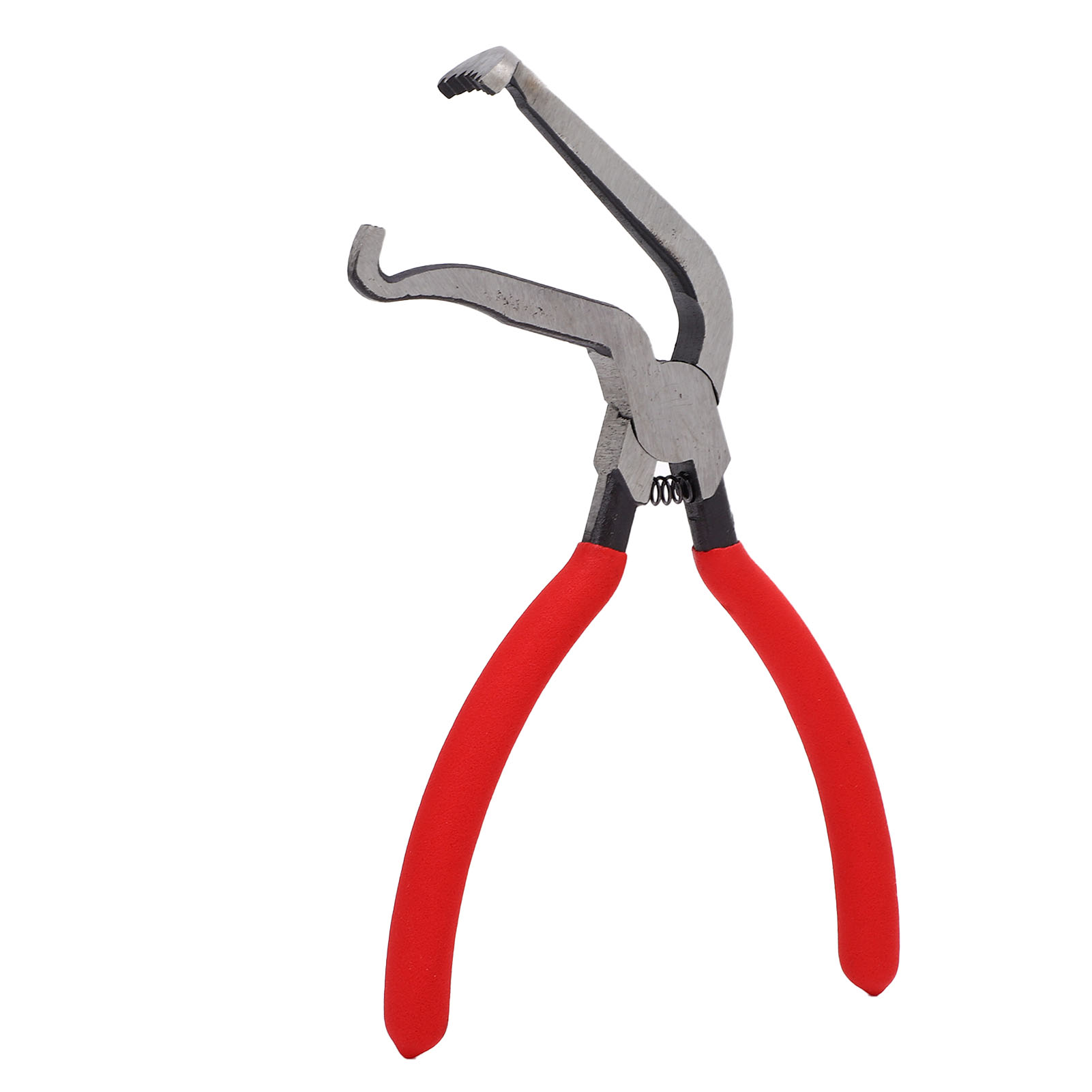 Multifunktionale, Ergonomische Elektrische Trennzange Mit Rutschfestem Griff Und 60° Abgewinkeltem, Gezahntem Kopf.