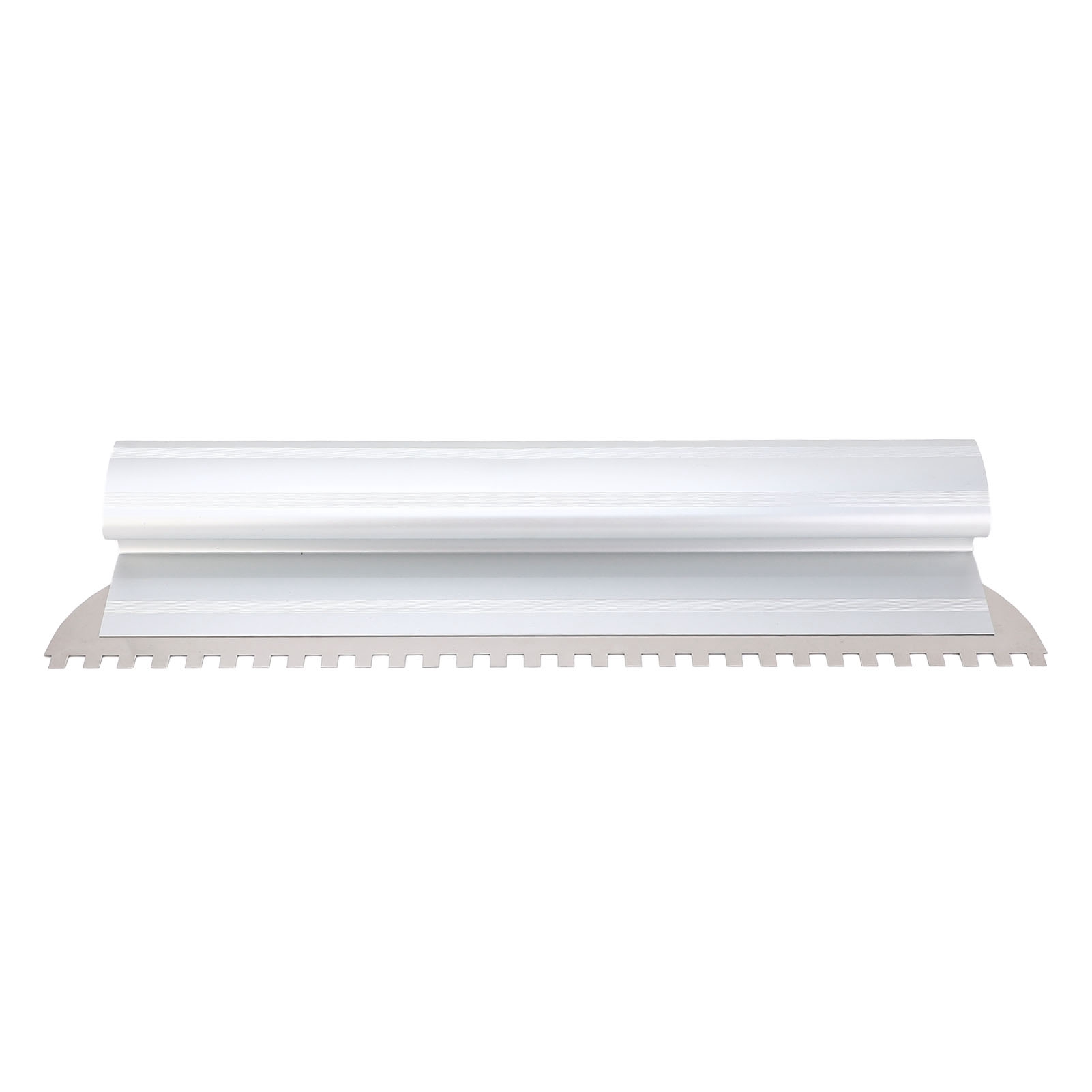 2/5 X 2/5 Zoll Quadratische Zahnkelle, Aus Aluminiumlegierung Und Edelstahl, Zum Verlegen Von Fliesen, 400 Mm / 16 Zoll.