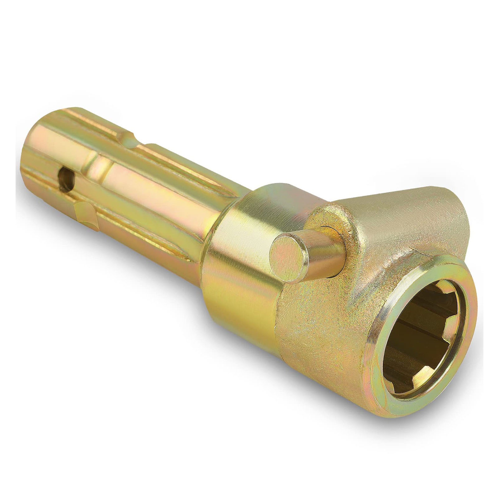 Zapfwellenadapter 1 3/8" 6-zahn-innengewinde Auf 1 3/8" 6-zahn-außengewinde, Zapfwellenverlängerung Für Traktoren Bis 70 Ps