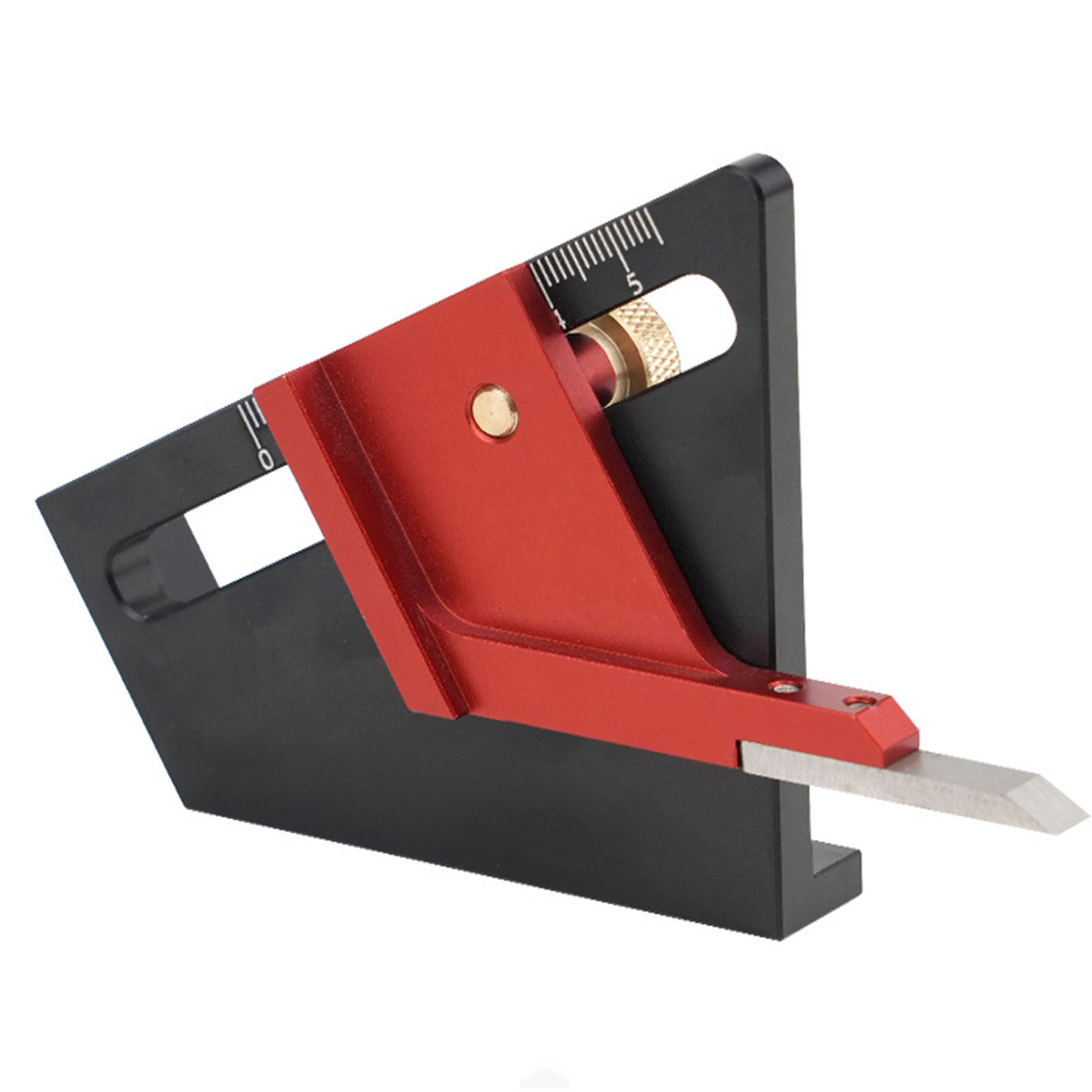 Zentrierwerkzeug Für Die Holzbearbeitung, Aus Aluminiumlegierung, Zum Sägen Und Herstellen Von Verbindungen.