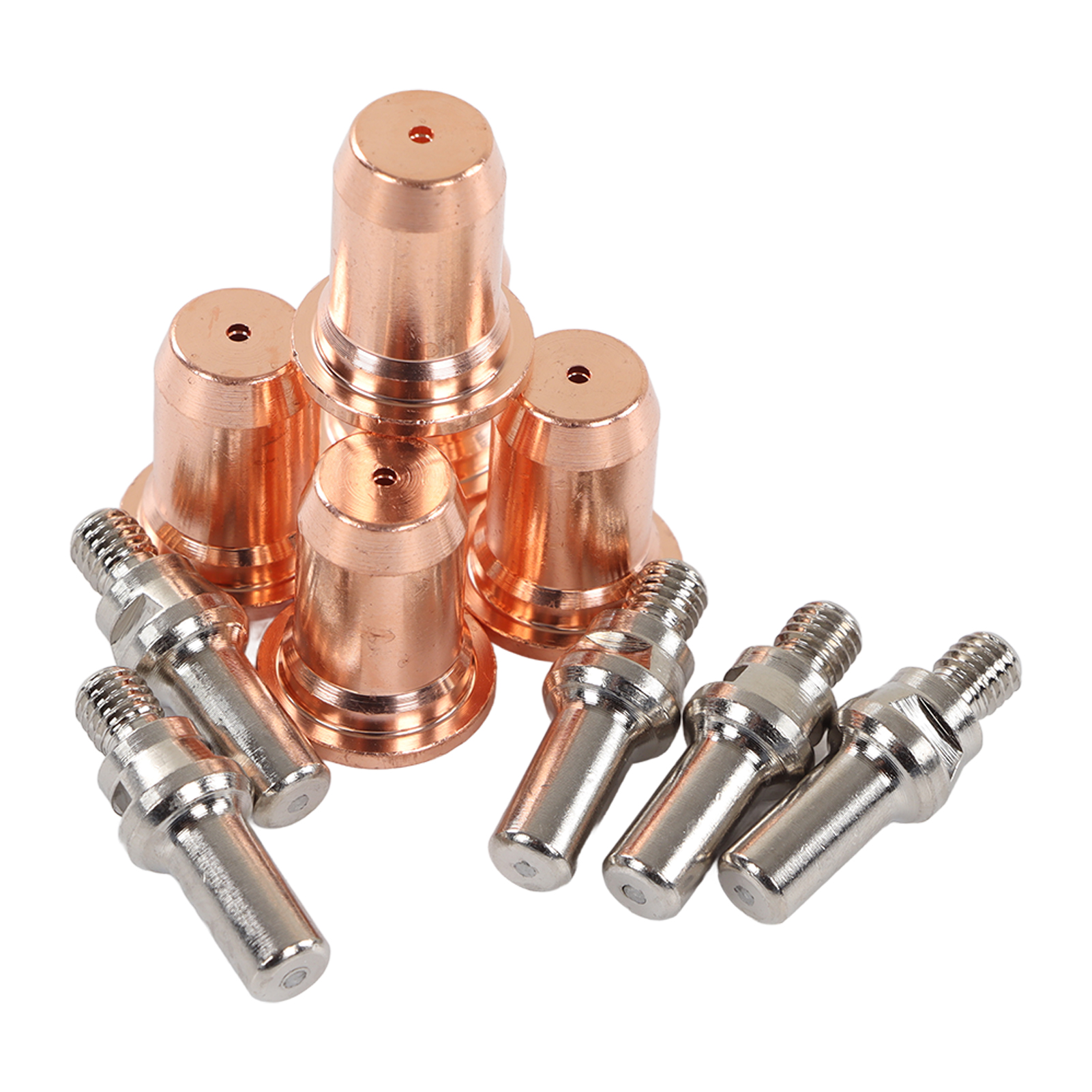Set Mit 10 Zubehörteilen Für Mig-schweißbrenner In Kupfer, Mag-schneidelektrode, 1,1 Mm Düse Für Pt60