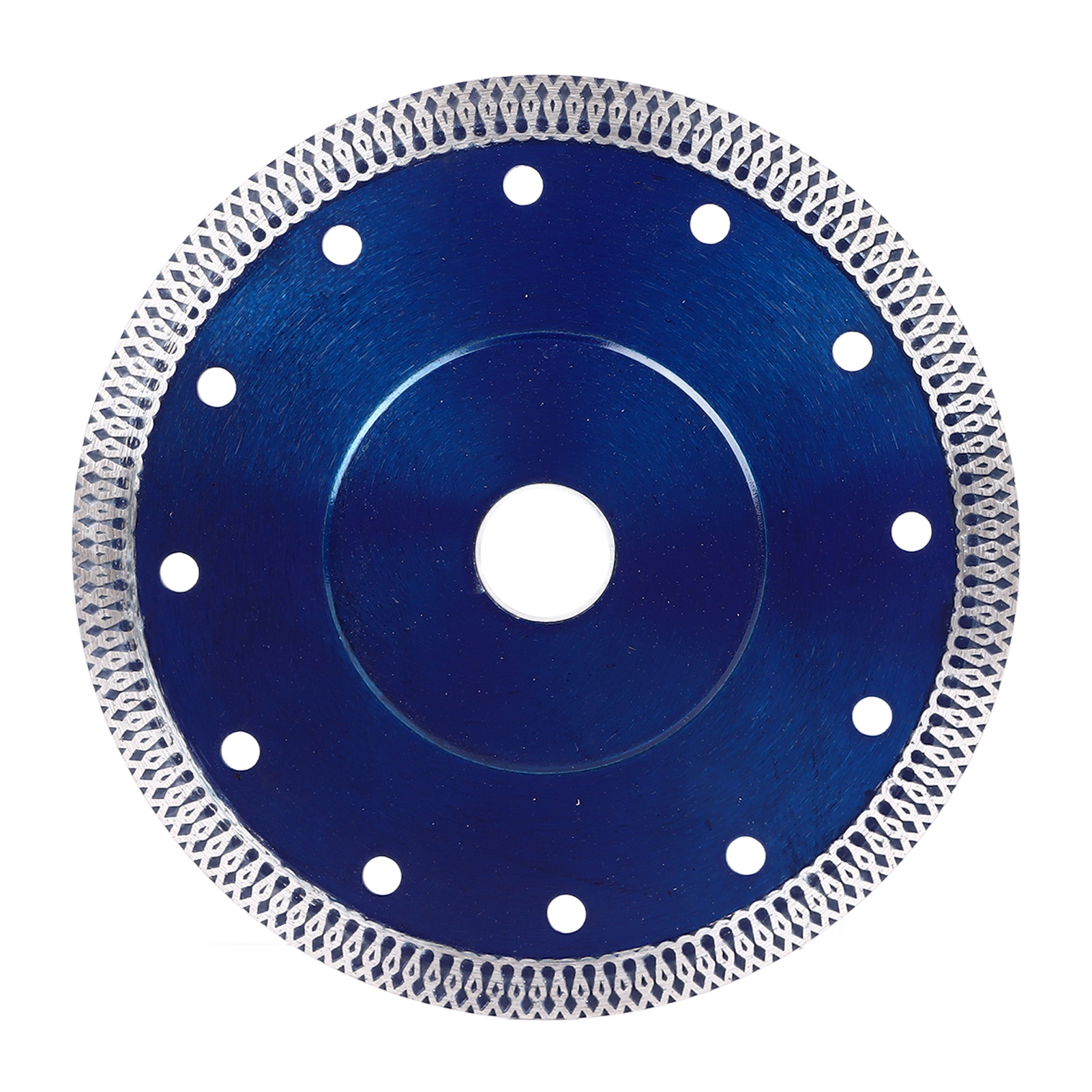 Diamant-kreissägeblatt Mit 150 Mm Durchmesser Für Winkelschleifer, Ideal Zum Nuten, Schleifen Und Schneiden Von Beton, Granit Und Stein. Inklusive Befestigungsclip (blau).