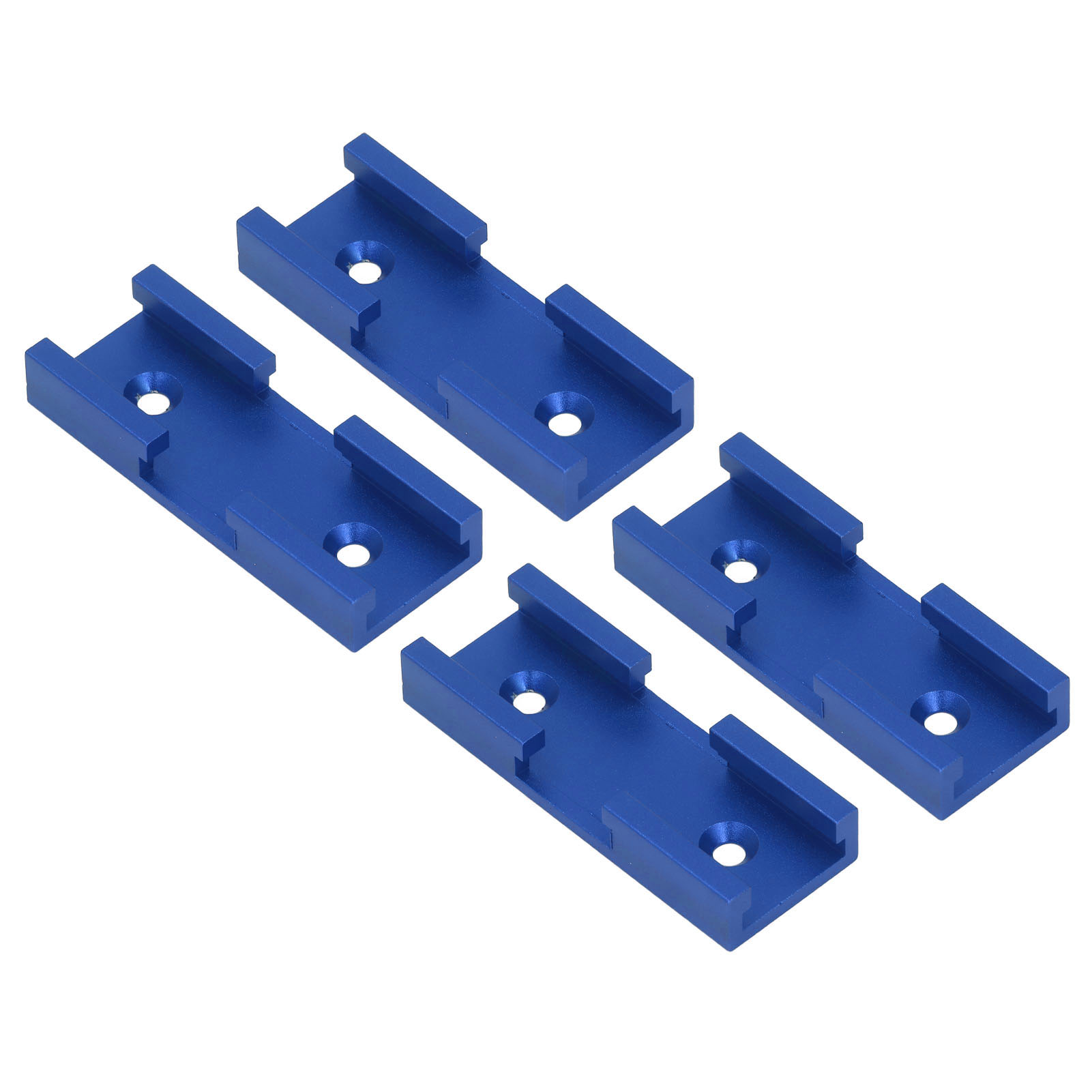 T-förmige Schienenverbinder, Kreuzverbinder Aus Aluminiumlegierung Für Die Holzbearbeitung, Blau