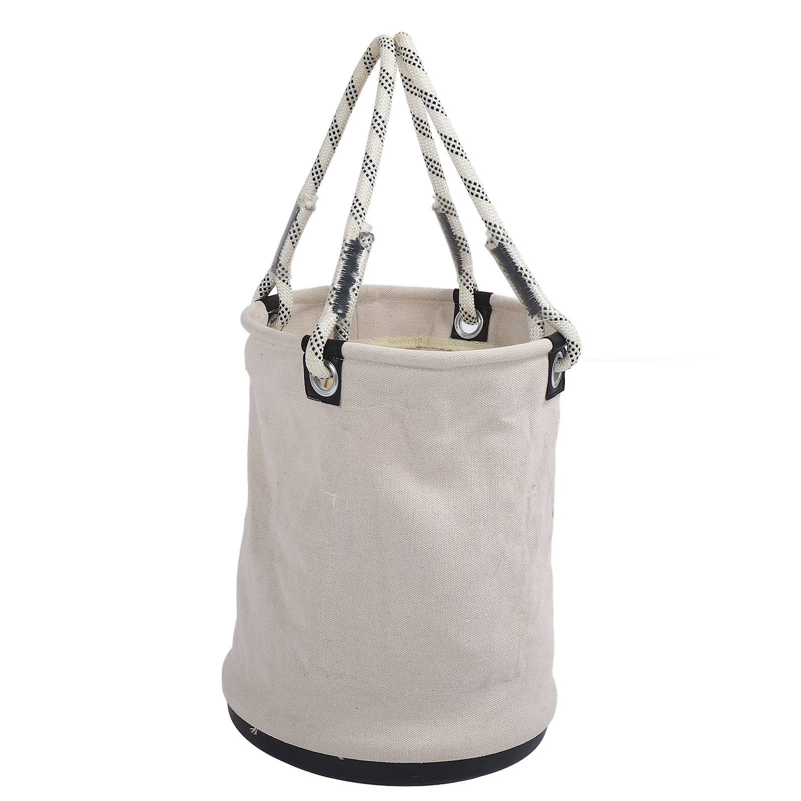 Segeltucheimer 40 X 30 Cm, Tragkraft 30 Kg, Kunststoffboden, Aufbewahrung Für Nägel, Schrauben Und Werkzeuge, Ideal Für Wartungsarbeiten (weiß).