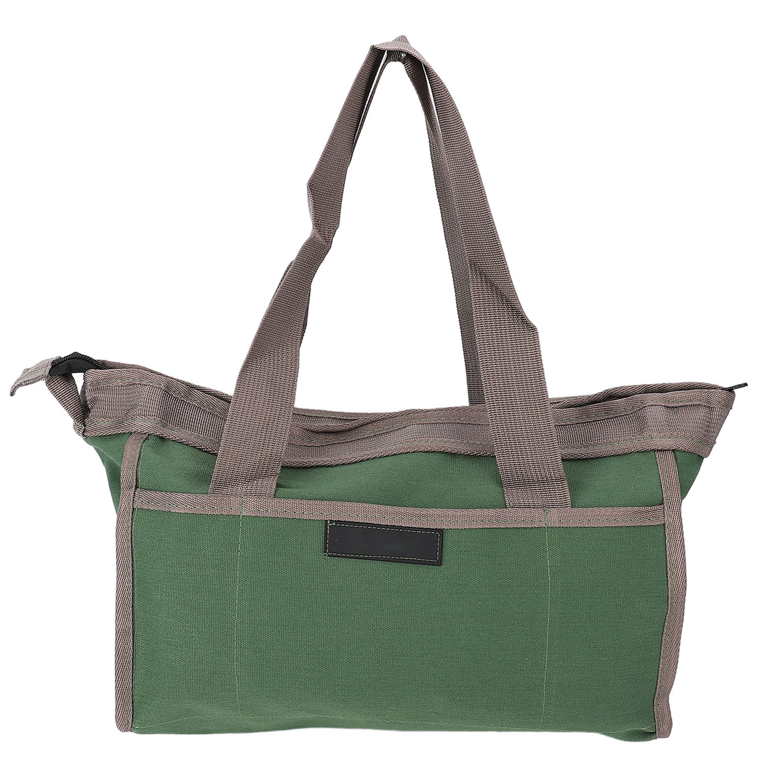 Große Werkzeugtasche Mit Weitem Fassungsvermögen, Aus Canvas, Mit Reißverschluss, Für Mechaniker, Schreiner Und Elektriker, 40 X 17 X 26 Cm (16 Zoll)