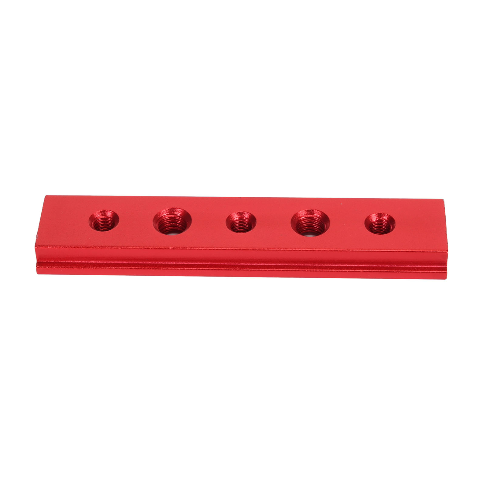 100 Mm T-nut-führungsschiene Mit Löchern, Aus Aluminiumlegierung, Für Elektrische Kreissäge, Tischmontage, Rot.