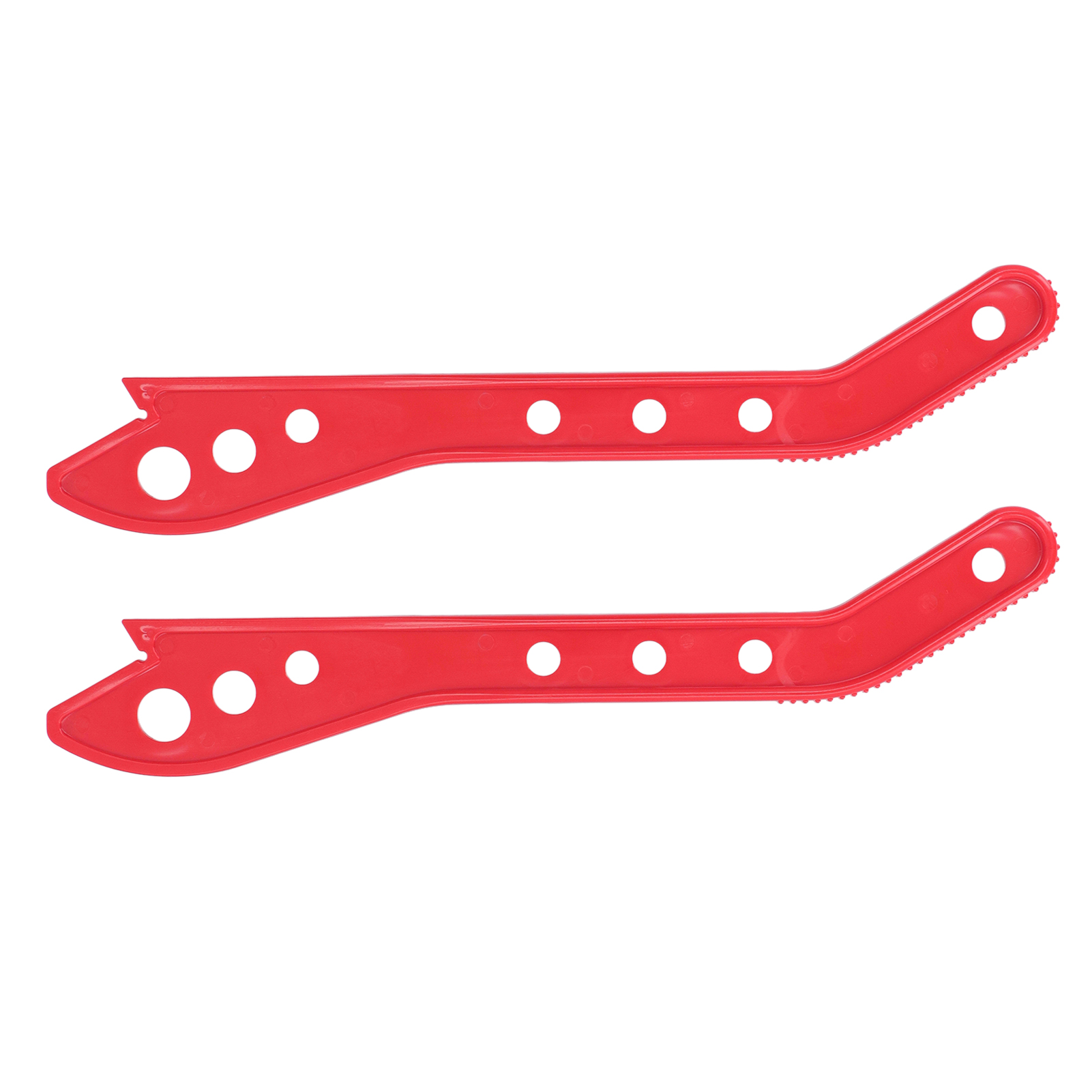 Set Mit 2 Sicherheitsschiebestöcken Für Die Holzbearbeitung, Aus Ergonomischem Kunststoff, Rot, Für Tischkreissägen