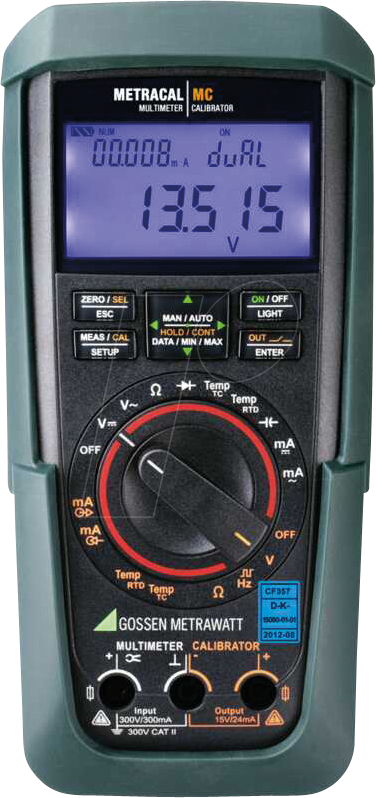 METRACAL MC - Kalibrator METRACAL MC, mit integriertem Multimeter