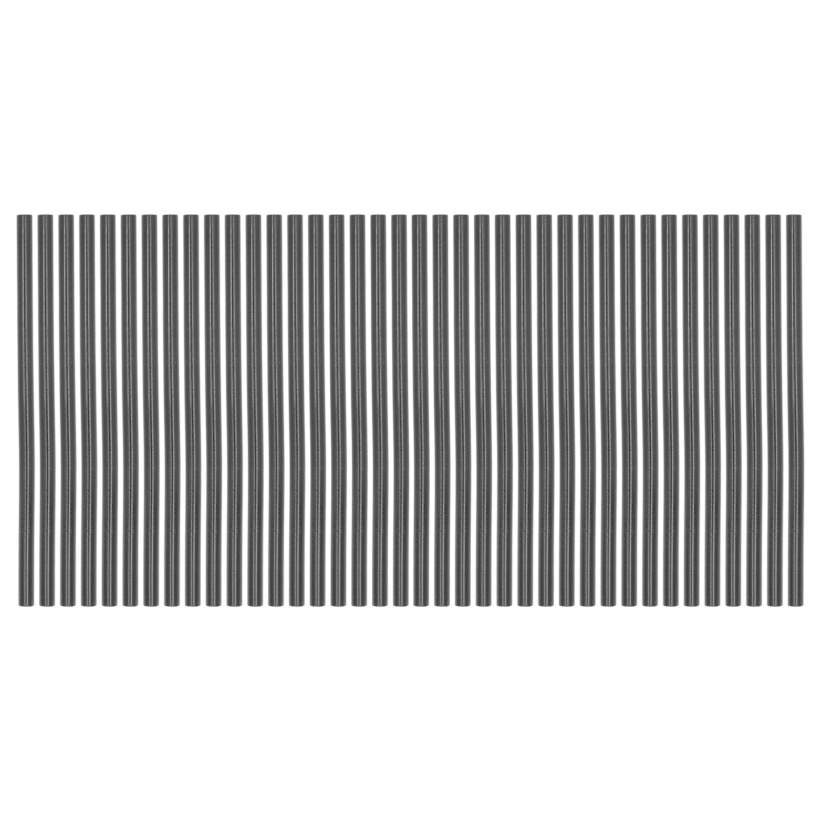 Packung Mit 38 Heißklebesticks Für Eva-harz, Starke Haftung, Geruchlos, Schwarz, 11 X 270 Mm