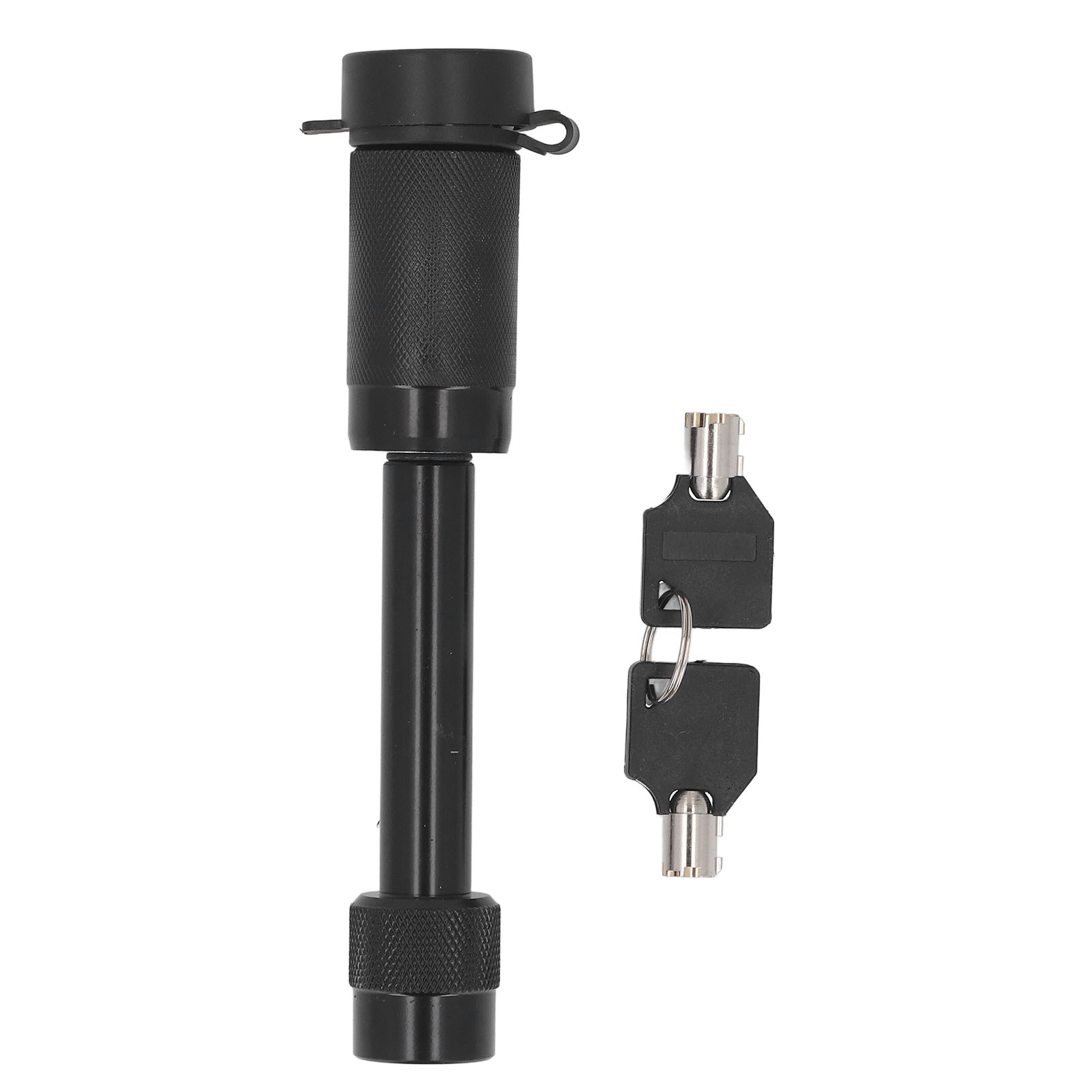 Anhängerkupplungsschloss Mit Schlüsseln, 5/8" Durchmesser, 3" Länge, Kupplungsbolzen Für Lkw, Pkw Oder Boot, Für Klasse Iii/iv 2"/2-1/2" Aufnahme Tytcs75b (schwarz)