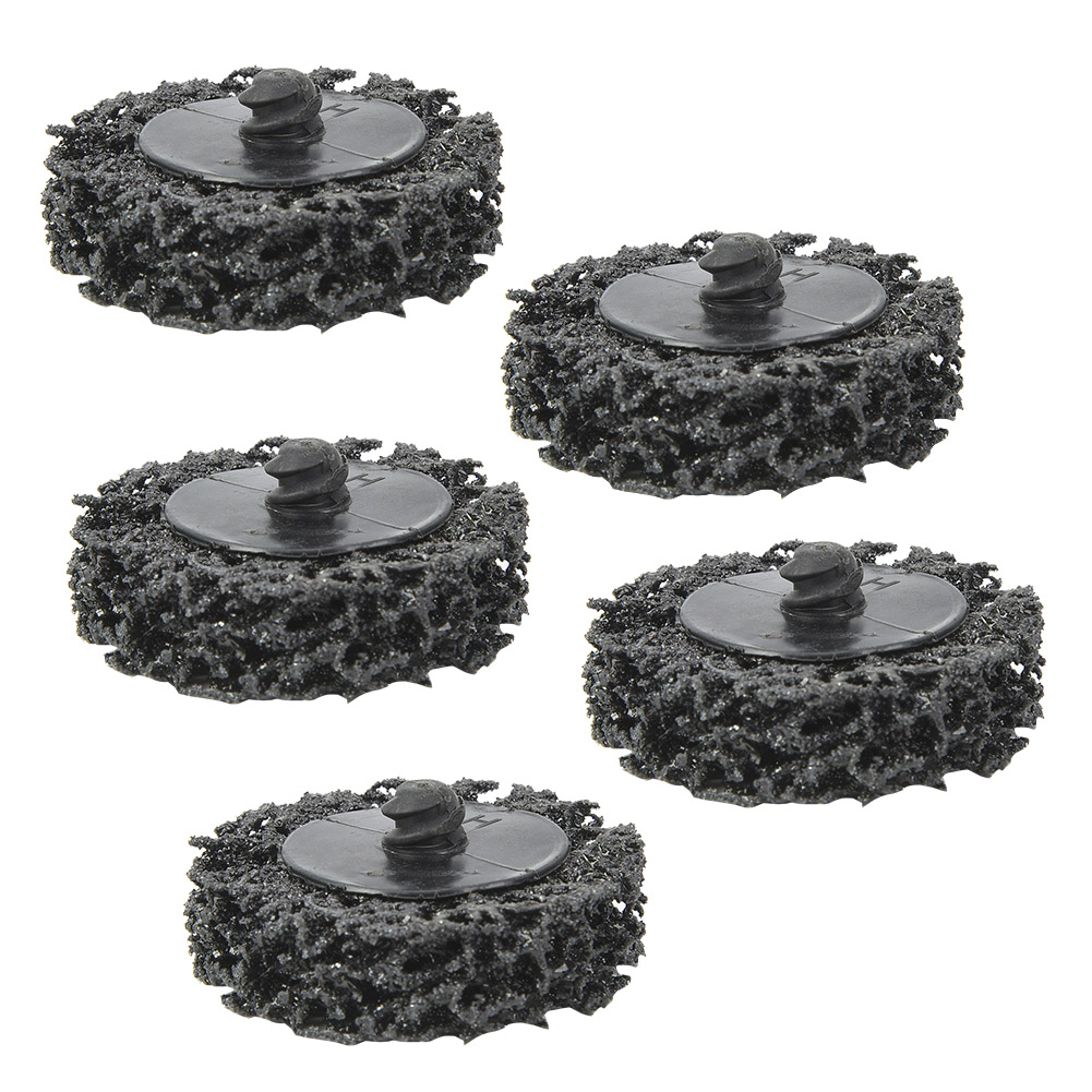 50 Mm (2 Zoll) Polyethylen-lamellenscheiben Mit Rollenverriegelungsmechanismus Zum Entfernen Von Rost Und Farbe (schwarz)
