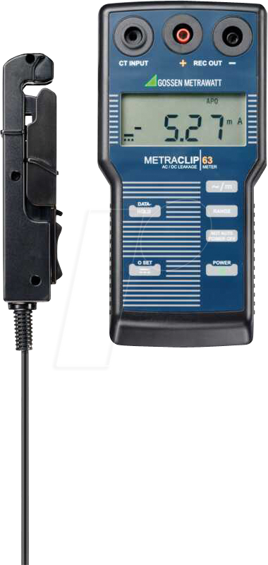 METRACLIP 63 - Stromzange METRACLIP 63, digital, AC/DC, bis 10 A
