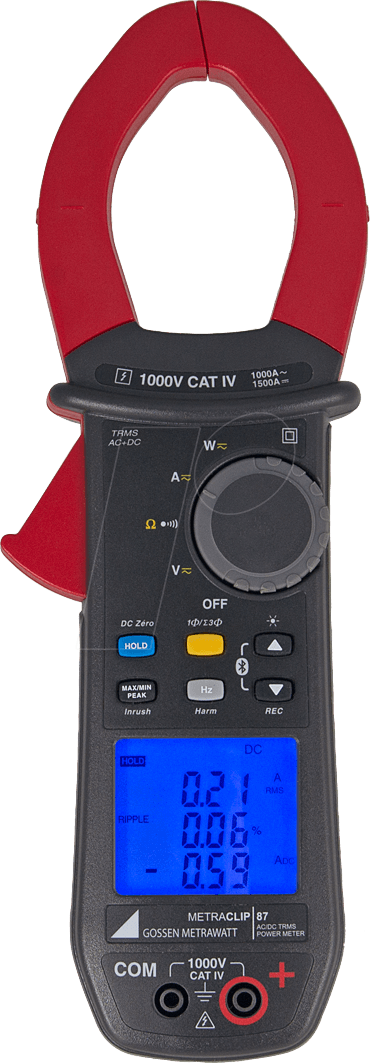 METRACLIP 87 - Stromzange METRACLIP 87, digital, AC/DC, bis 1000 A