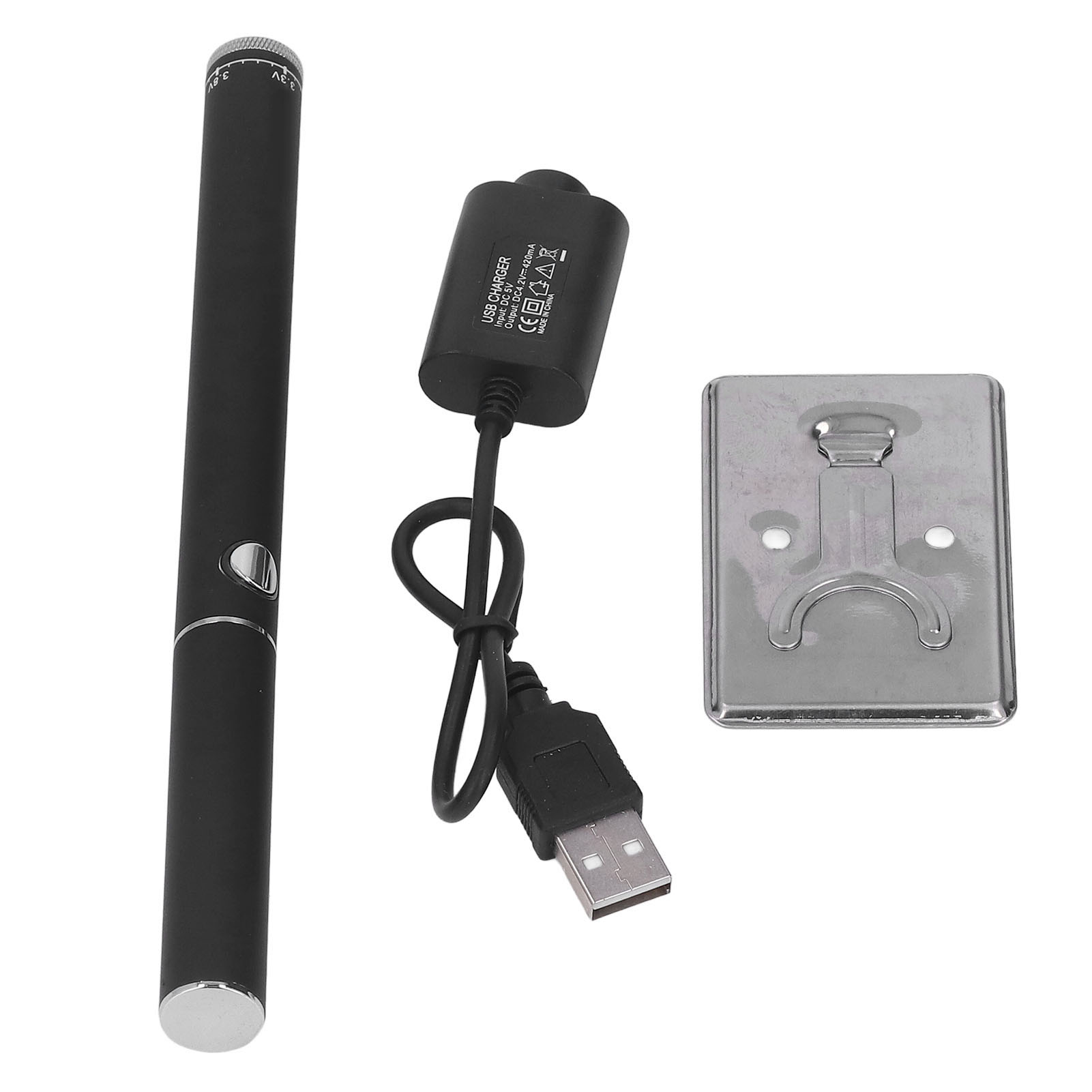 Kabellos Aufladbarer Usb-lötkolben, Batteriebetriebenes Tragbares Lötwerkzeug, Für Den Innen- Und Außenbereich, Schwarz.