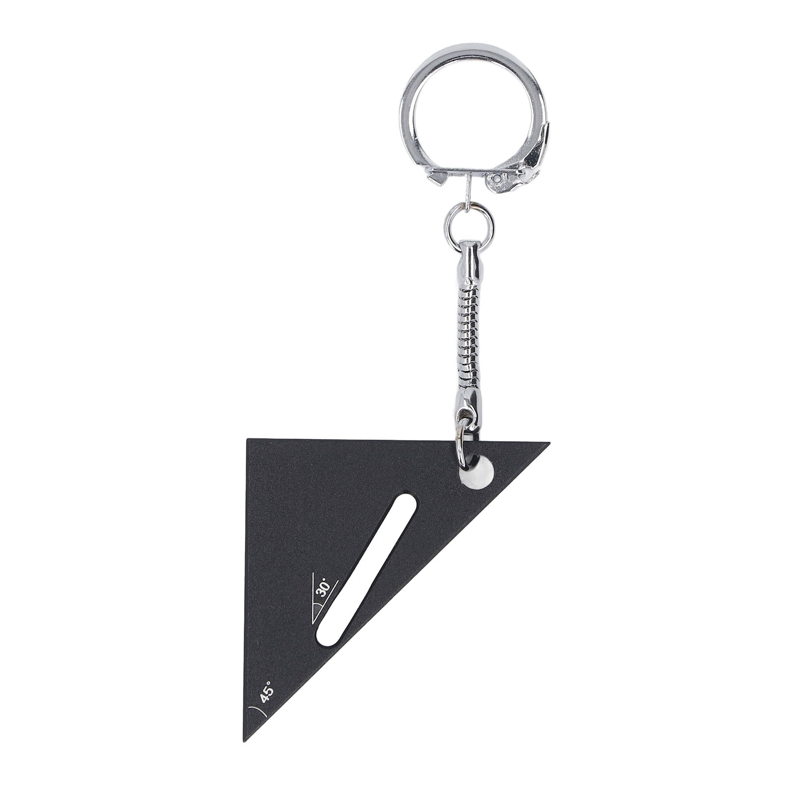 Zimmermannswinkel Aus Aluminiumlegierung, Messwerkzeug Für Zimmerleute, 90°, 45° Und 30° Markierungswinkel, Schwarz