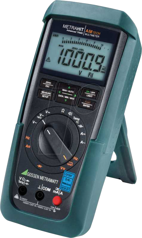METRAHIT AM TGH - Multimeter METRAHIT AM TECH + GH, digital, 12000 Counts