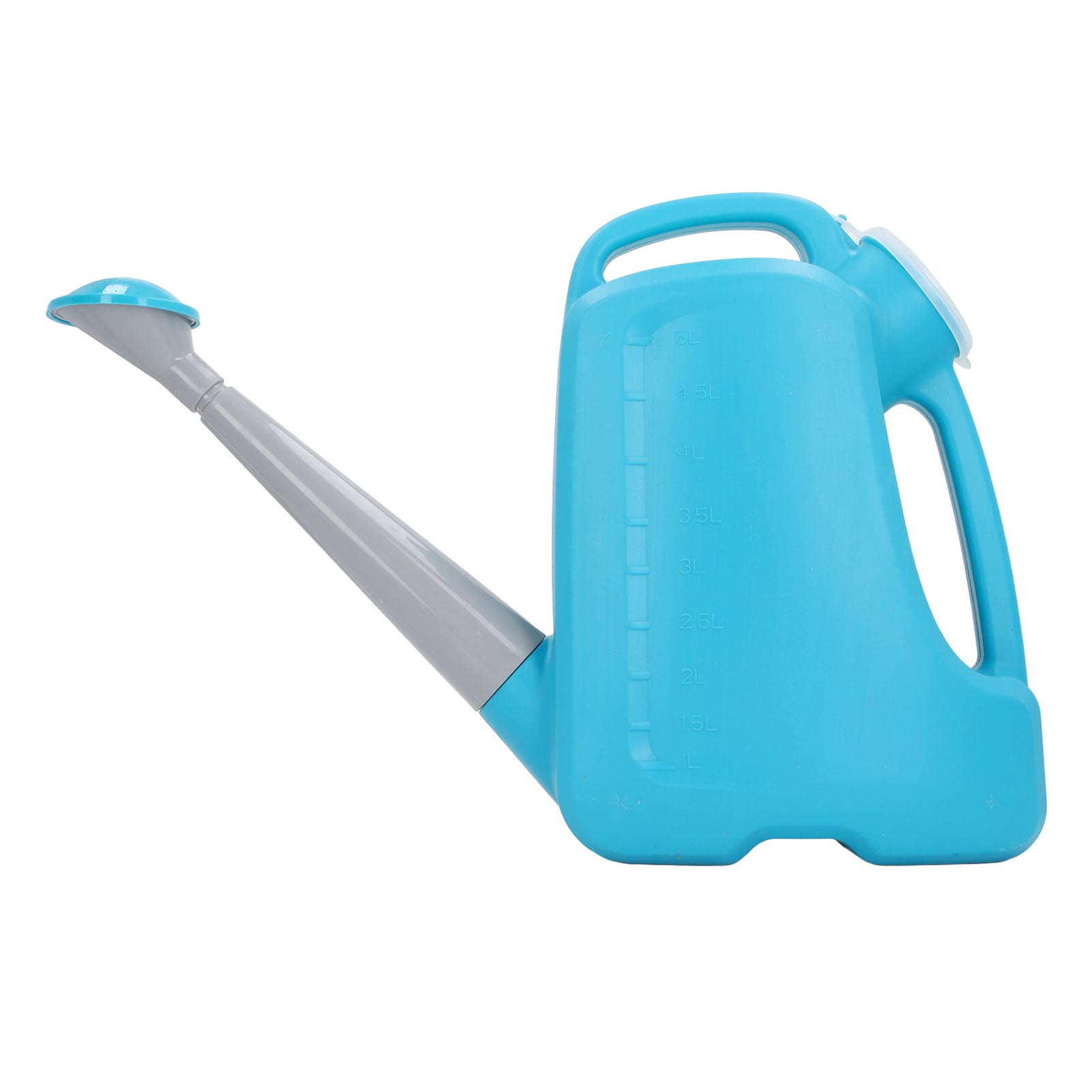 Pp-gartengießkanne Mit Großem Fassungsvermögen Und Langem Ausguss, 5 L, Dunkelblau, Ideal Für Landwirtschaft Und Bauernhof.