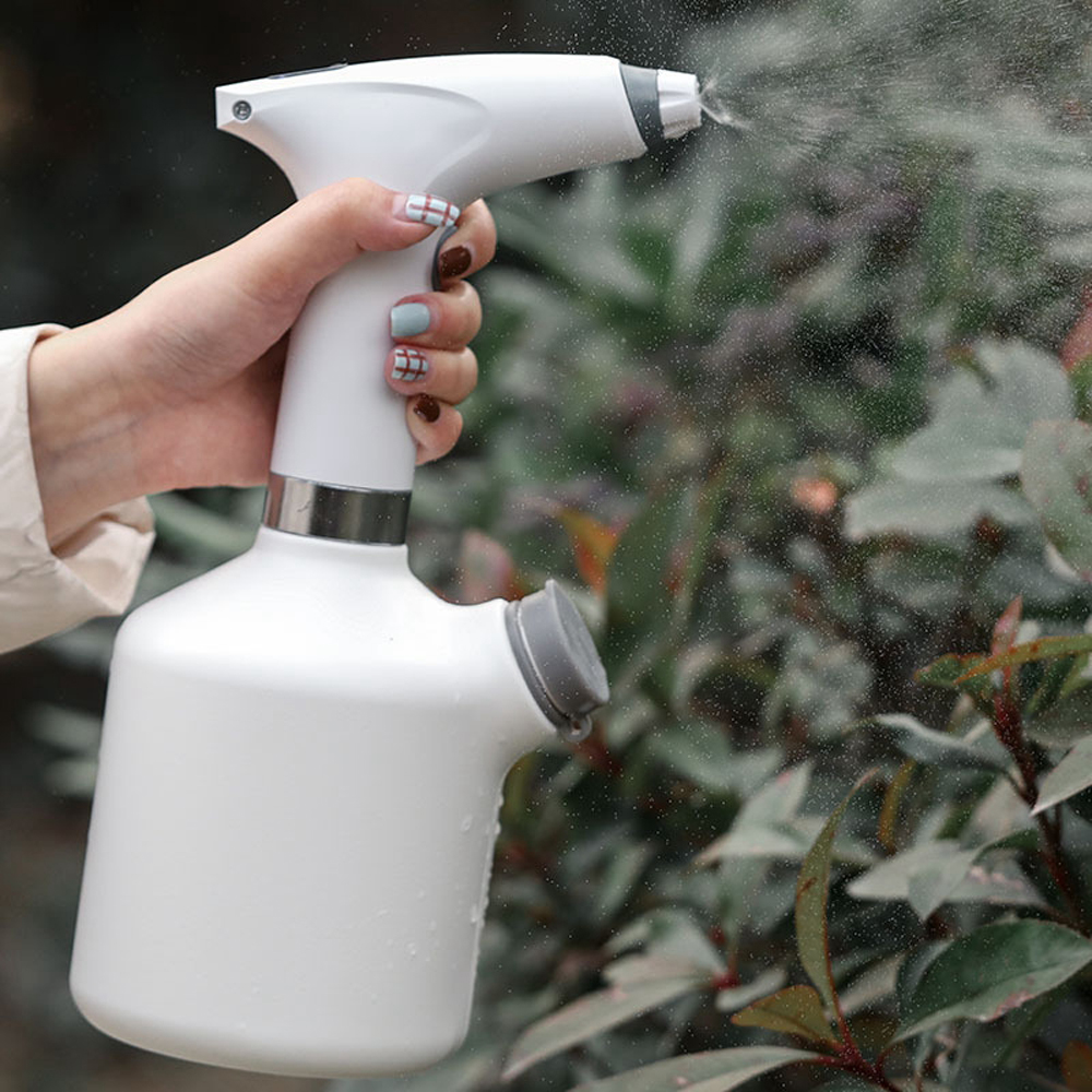 Automatische Elektrische Pflanzenspritze Für Den Hausgebrauch. 1-liter-sprühflasche Mit 2 Sprühmodi Für Zimmer- Und Gartenpflanzen.