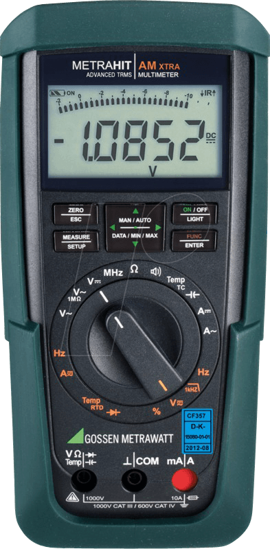 METRAHIT X-TRA - Multimeter METRAHIT AM X-TRA, digital, 12000 Counts, TRMS