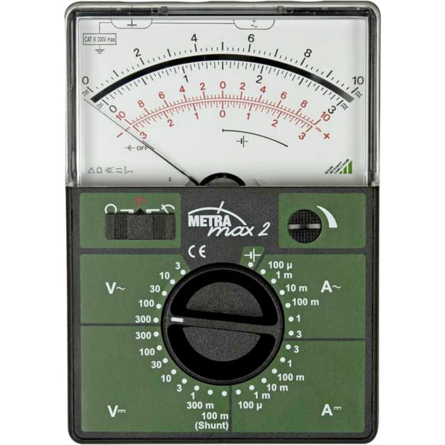 METRAMAX 2 - Multimeter METRAmax 2, analog, 300 V, 3 A