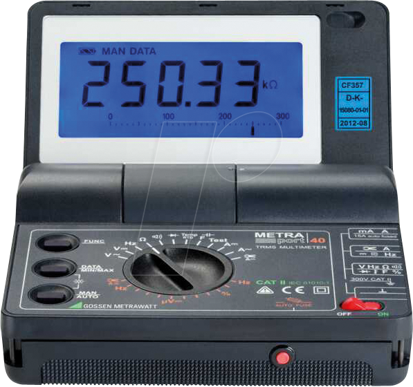 METRAPORT 40S - Multimeter METRAPORT 40S, digital, 31000 Counts, TRMS