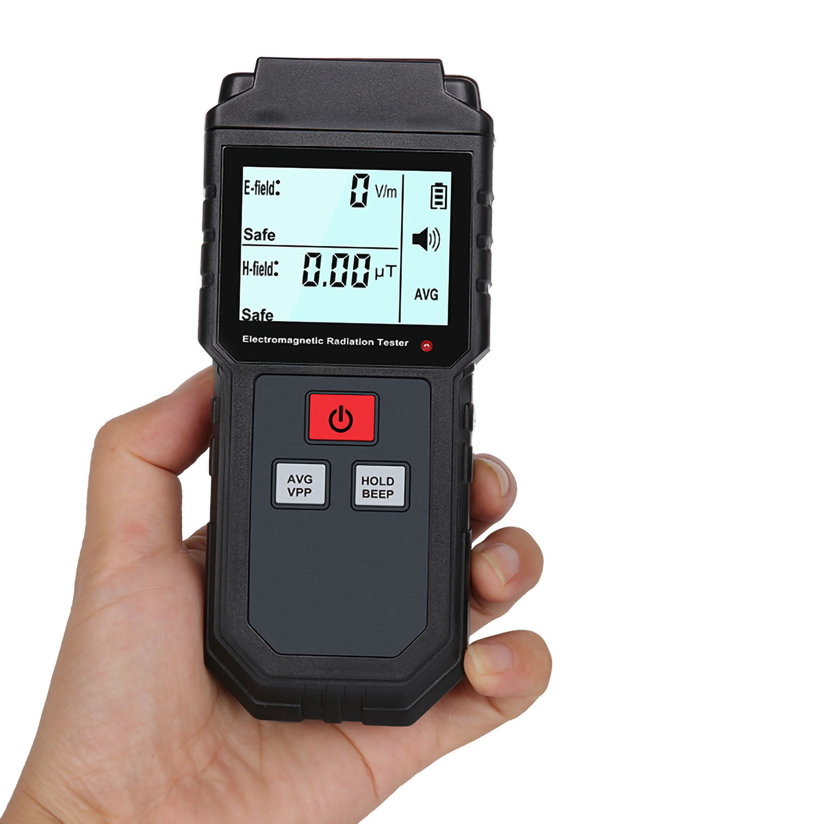 Tragbarer Hand-emf-strahlungsdetektor Mit Hd-lcd-bildschirm