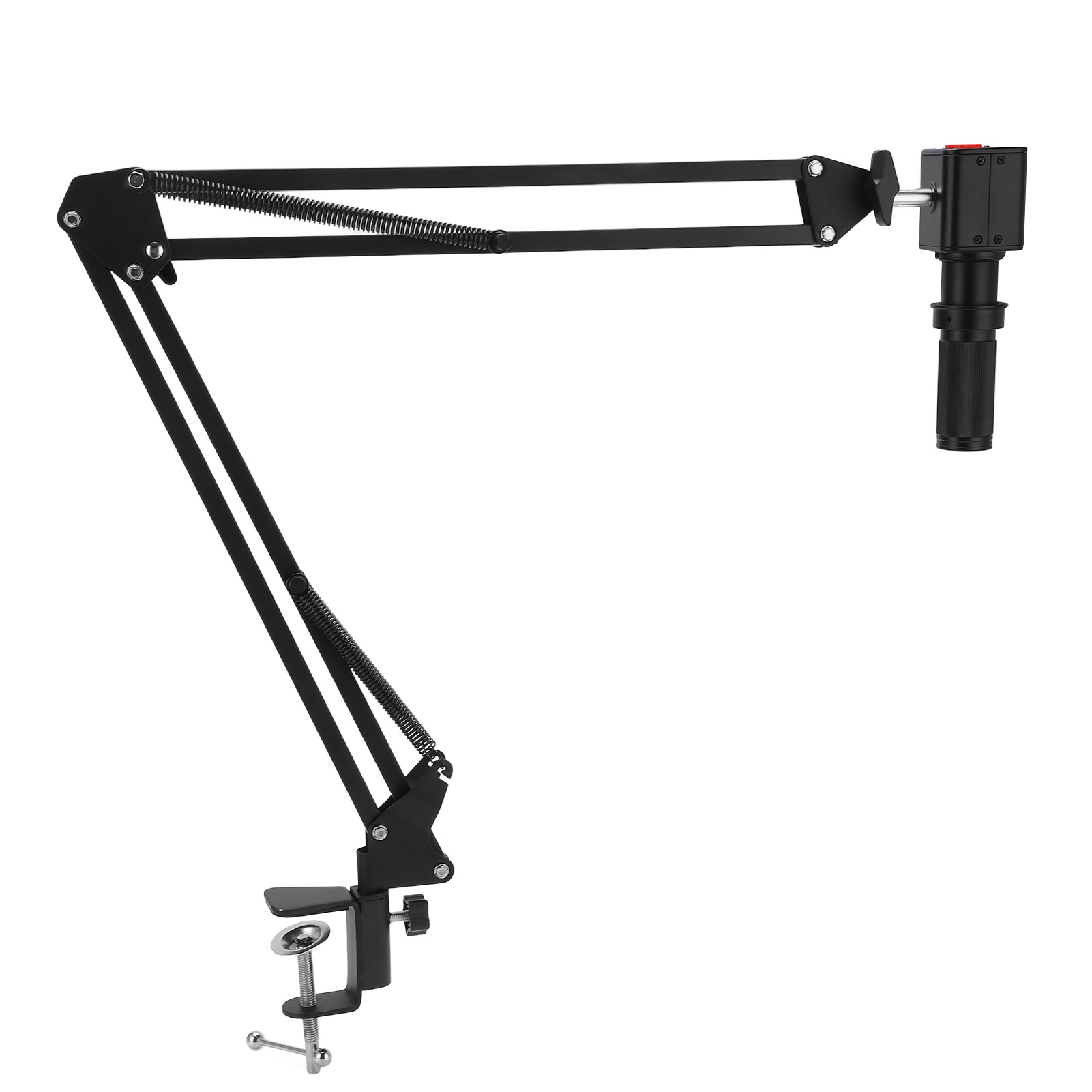 Usb-mikroskop 24 Mp 1080p 2k Mit Verstellbarer Halterung, Hoher Bildfeldabdeckung, Für Industrie Und Labor, Ac 100–240 V, Eu-stecker