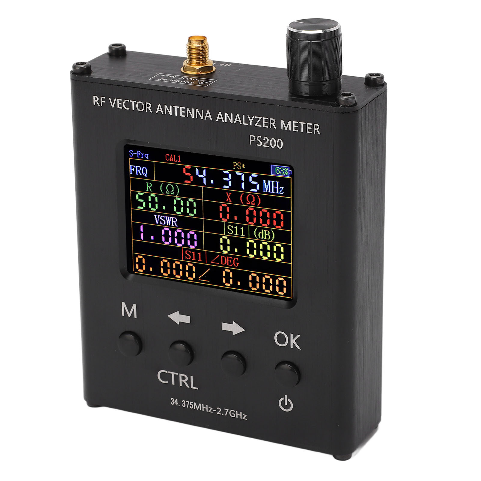 Antennenanalysator, Stehwellenmesser, 2,4-zoll-tft-antenne, Frequenzanalyse-messgerät
