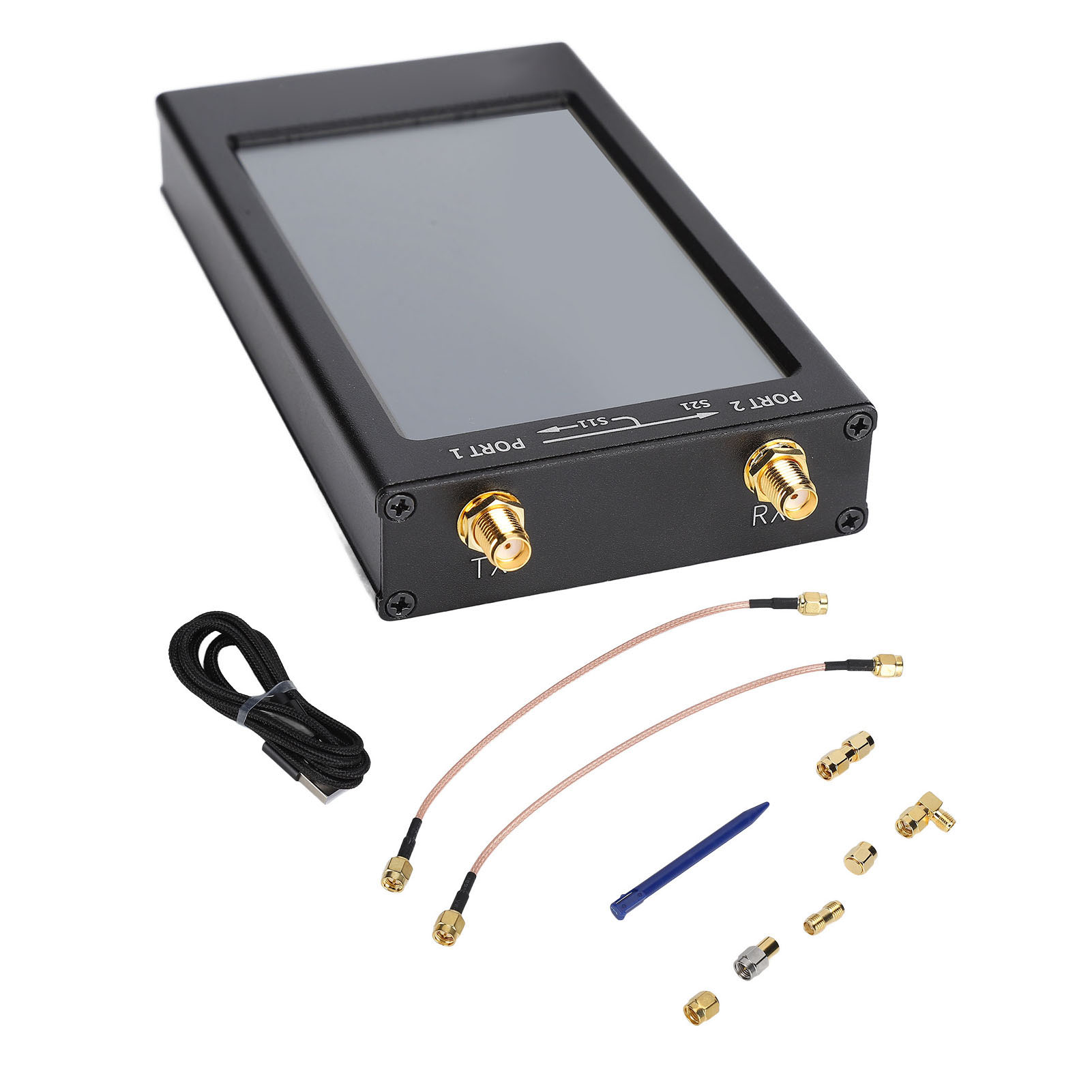 Vektornetzwerkanalysator Mit Messantenne (10 Khz – 1,5 Ghz), 4,3-zoll-touchscreen (vnaf)