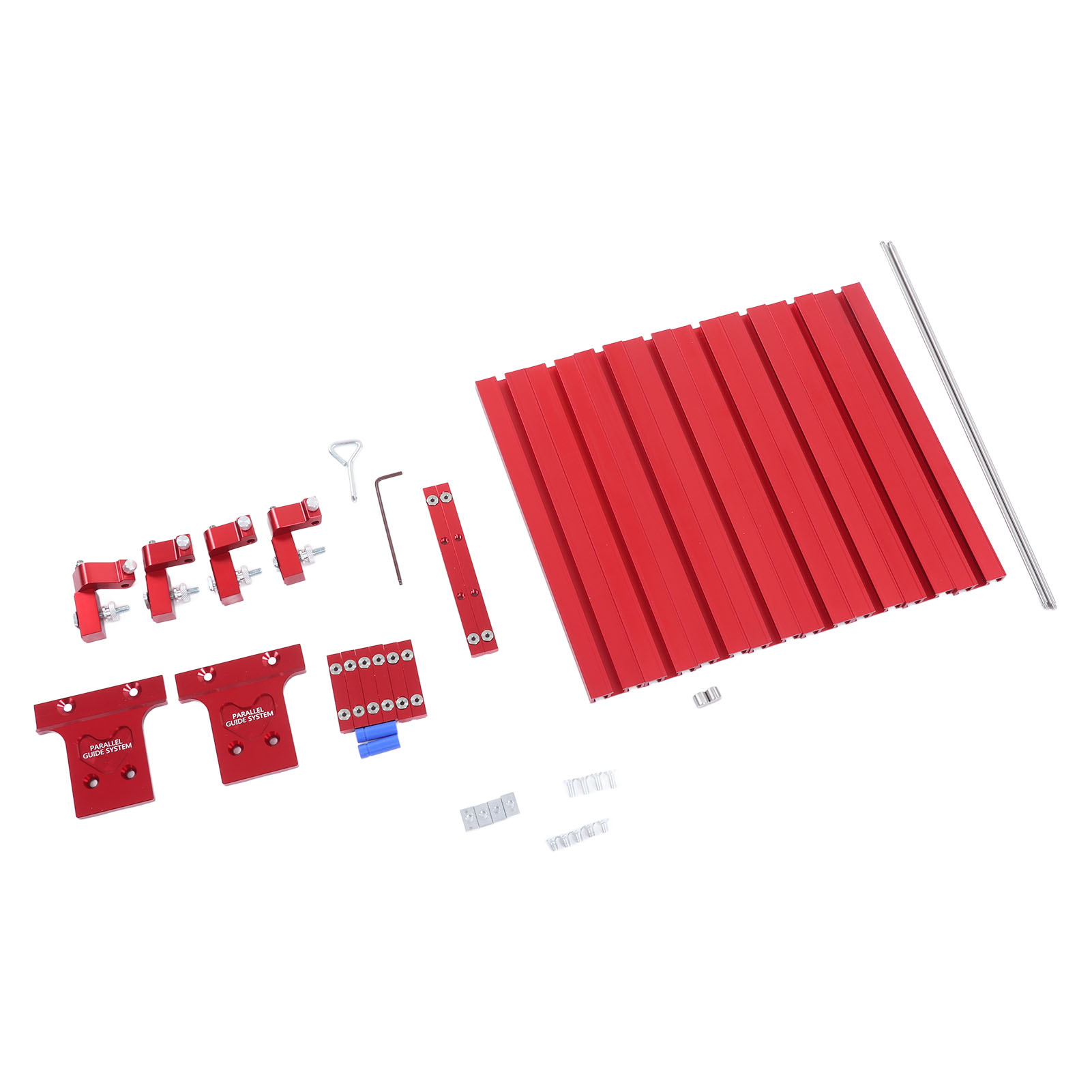 Parallelführungsschienen-set Für Holzbearbeitung, Elektrische Kreissäge, Gravurschiene Aus Aluminiumlegierung
