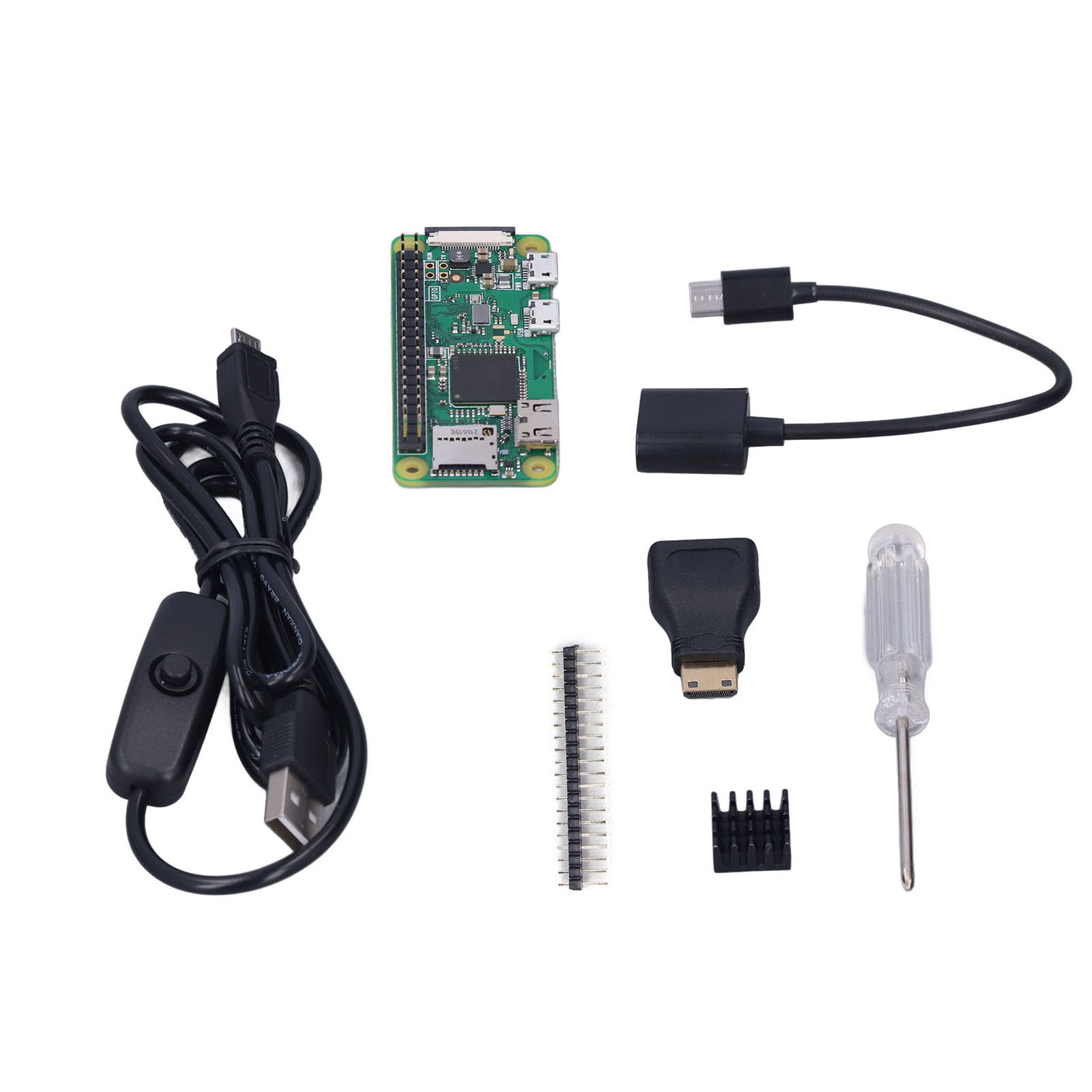 Wlan-motherboard Mit 40-poligem, Vorverlötetem Gpio-header Für Raspberry Pi Zero Wh
