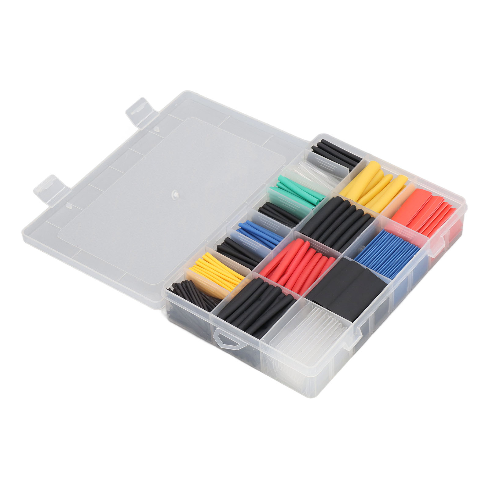 580-teiliges Schrumpfschlauch-set, Umweltfreundlich, 6 Farben, 10 Größen, Isolierschrumpfschläuche Für Kabel