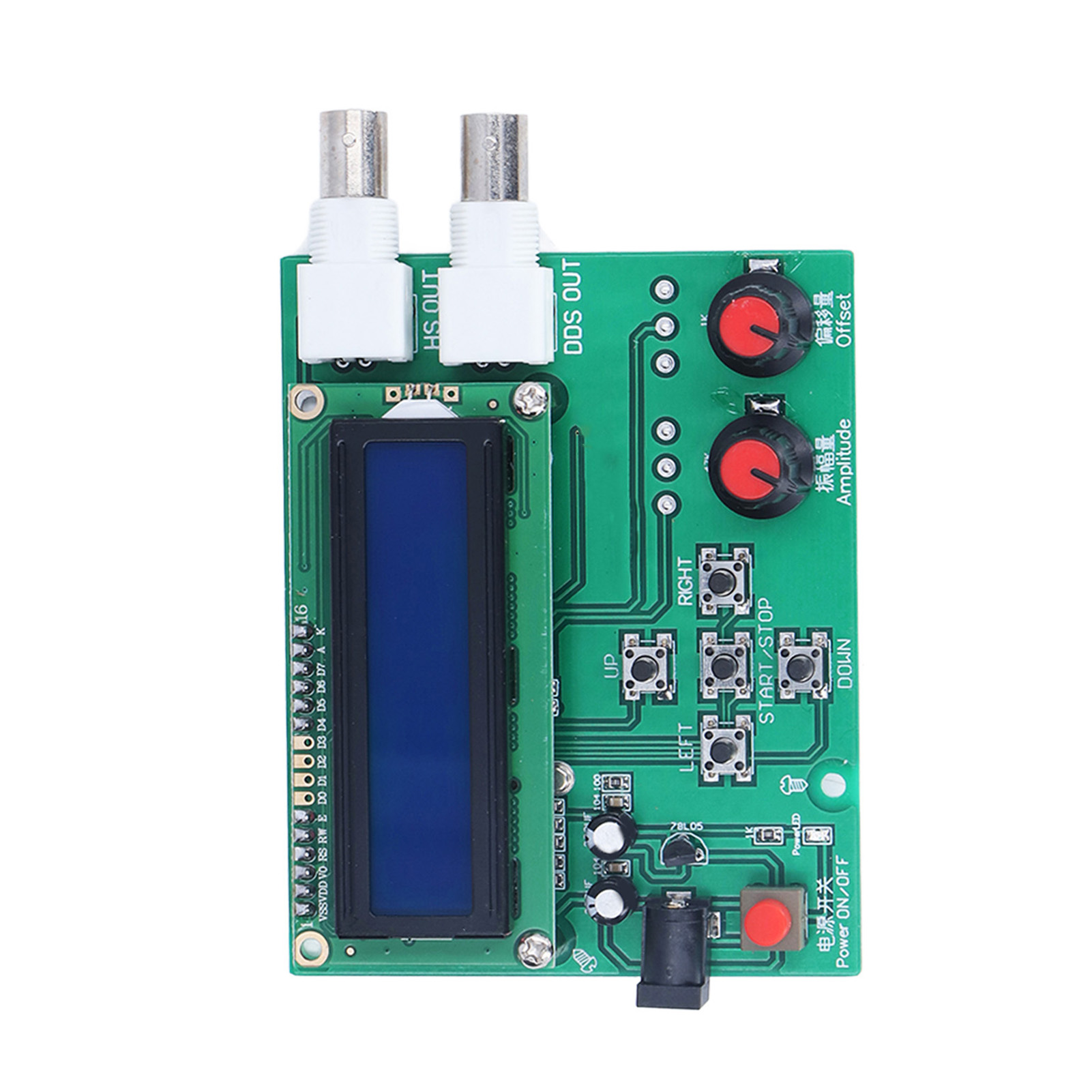 Dds Funktionssignalgenerator-modul Sinus-, Rechteck-, Sägezahn- Und Dreieckwellen-kit 1–65534 Hz Dc 7–9 V