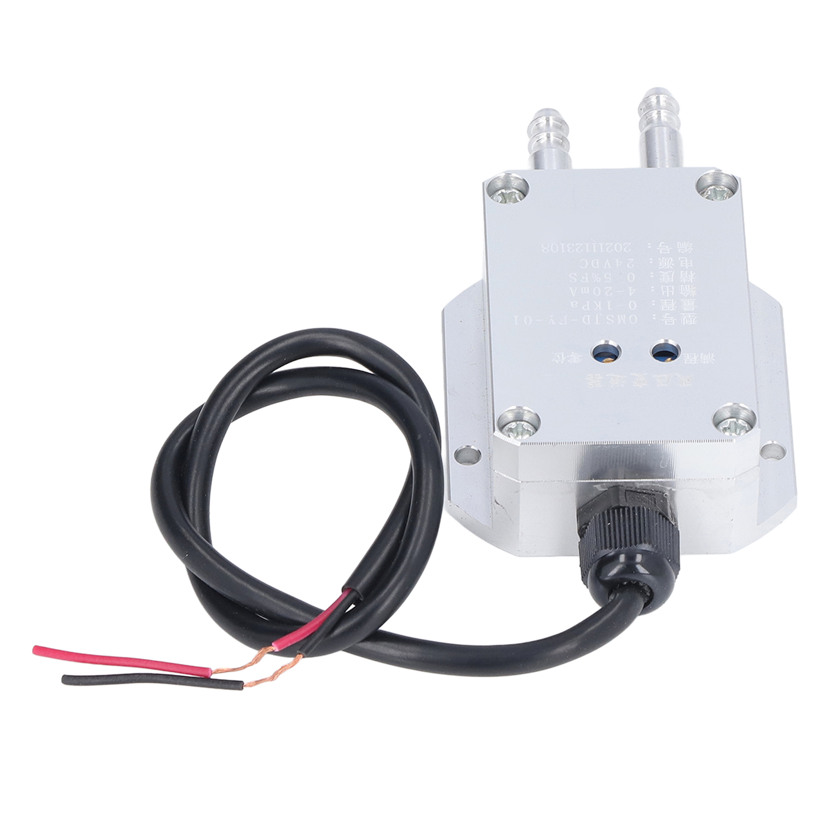 Winddrucktransmitter Aus Aluminiumlegierung, Differenzdruckmessumformer 0-1 Kpa