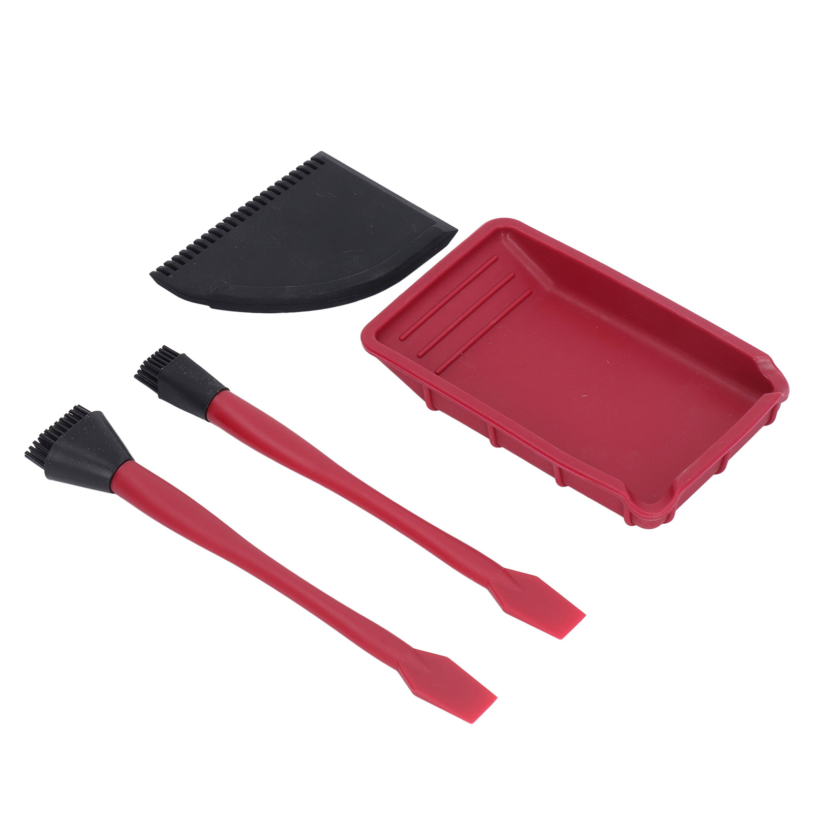 Komplettes Silikonkleber-set Mit Holzleimpinseln, Ablage, Kamm, Schulkleber-verteiler Und Applikator