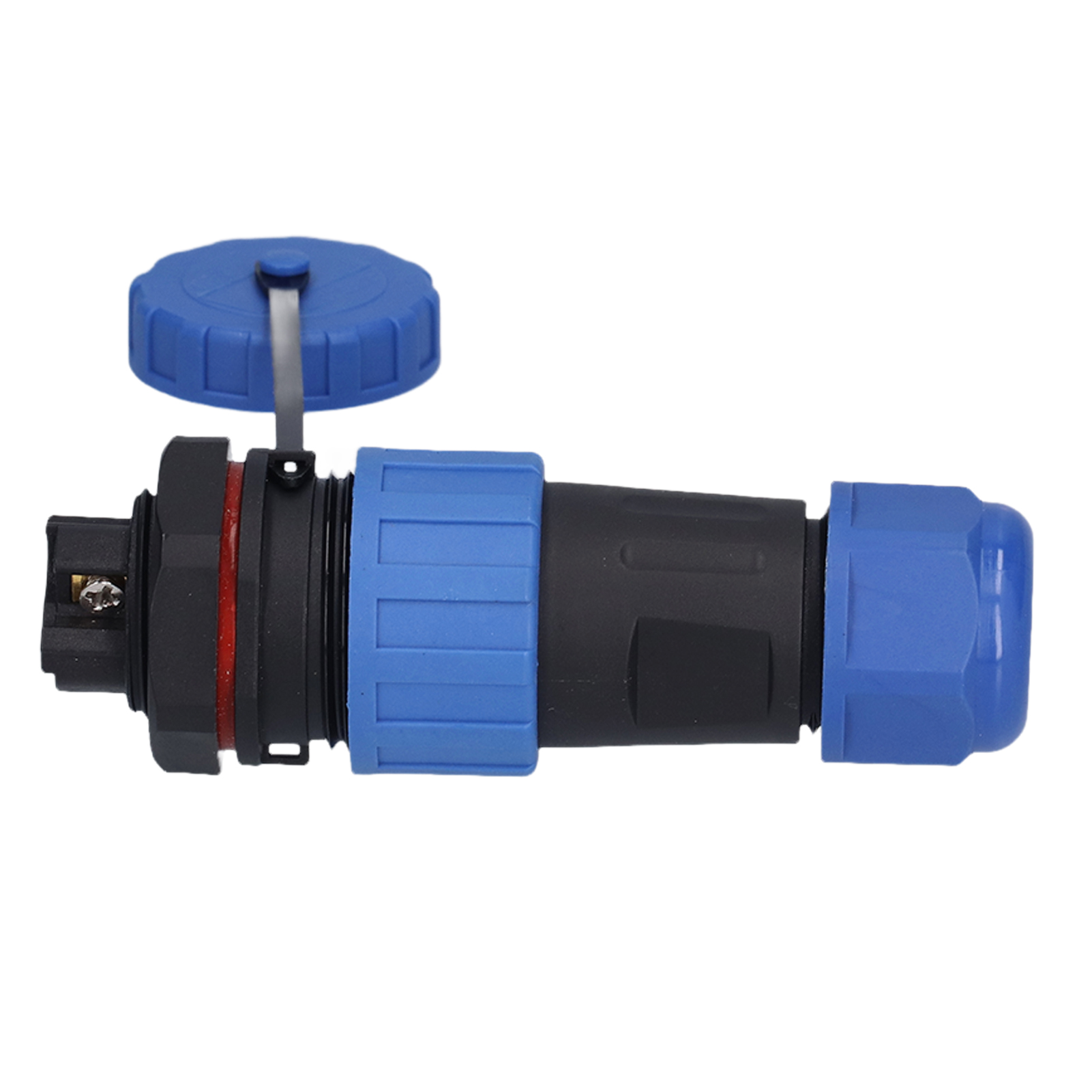 Wasserdichter Stecker Mit Rückmutter Ip68 Luftfahrt-stromanschluss 250 V Für Kabel Und Leitungen Lp203-polig