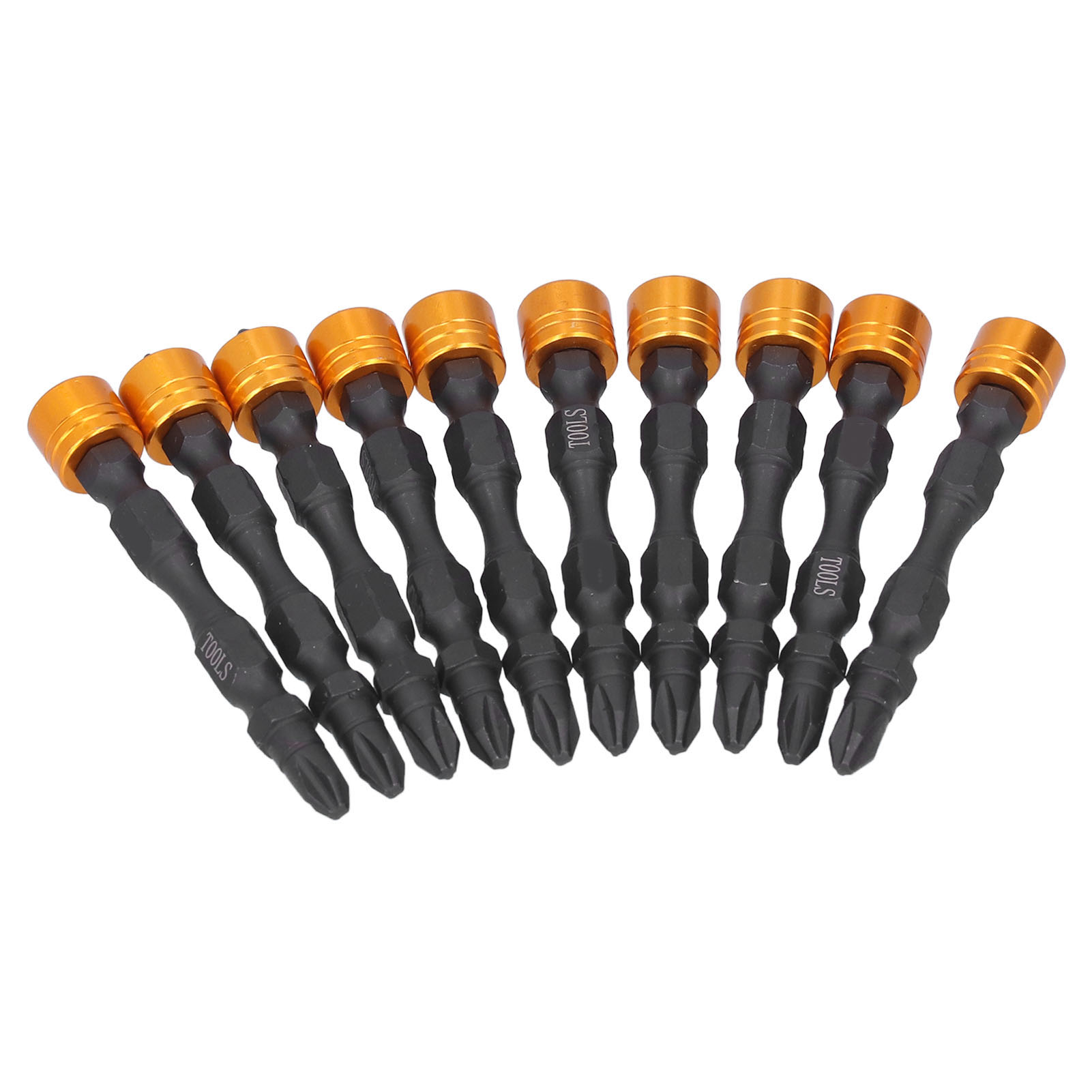 10 Stück Magnetische Schraubendreherbits Ph2 Kreuzschlitz-schraubendreherbits 1/4 Zoll Sechskantschaft