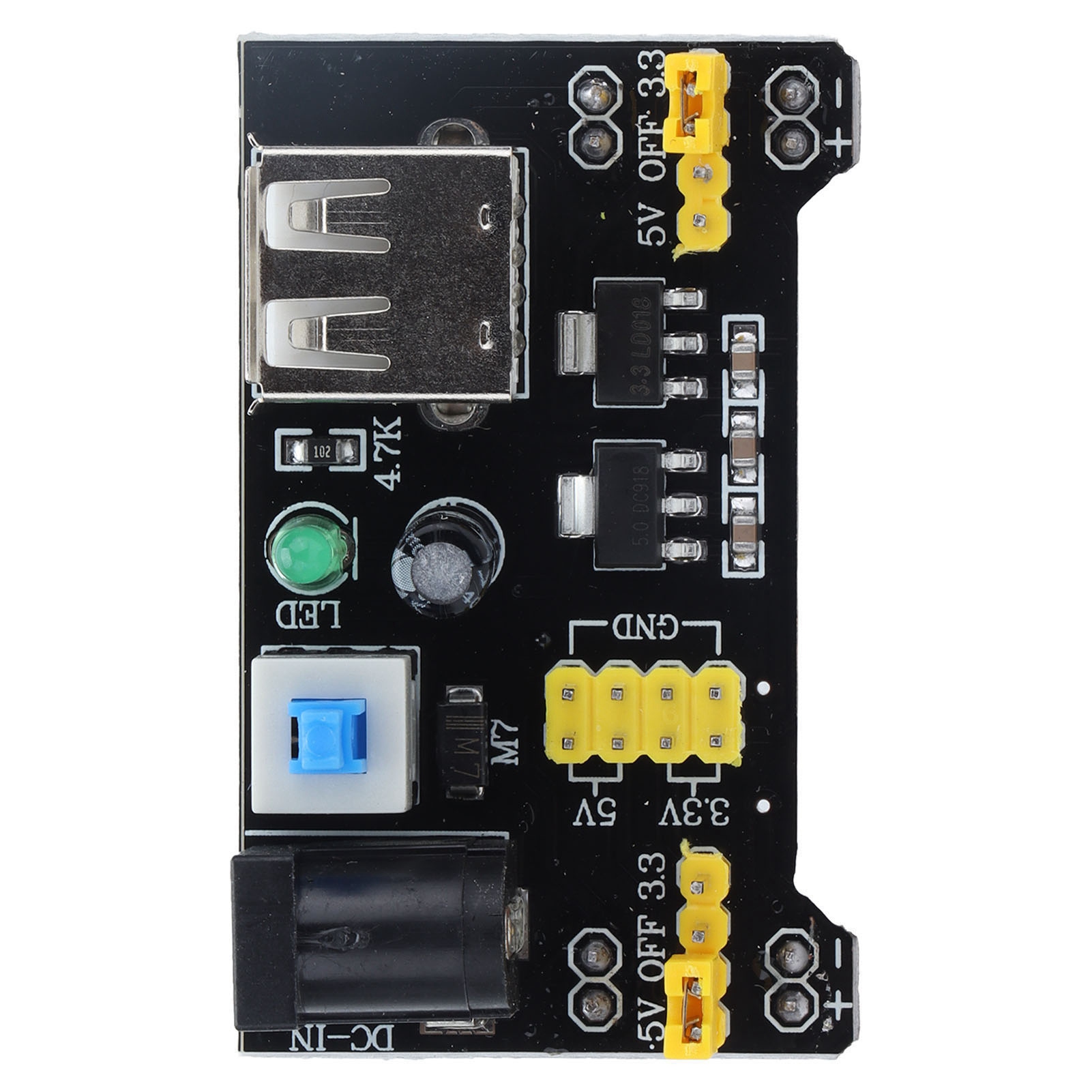 Stück Steckbrett-netzteilmodule, 2-wege-gleichspannungsreglermodule Für 3,3 V/5 V