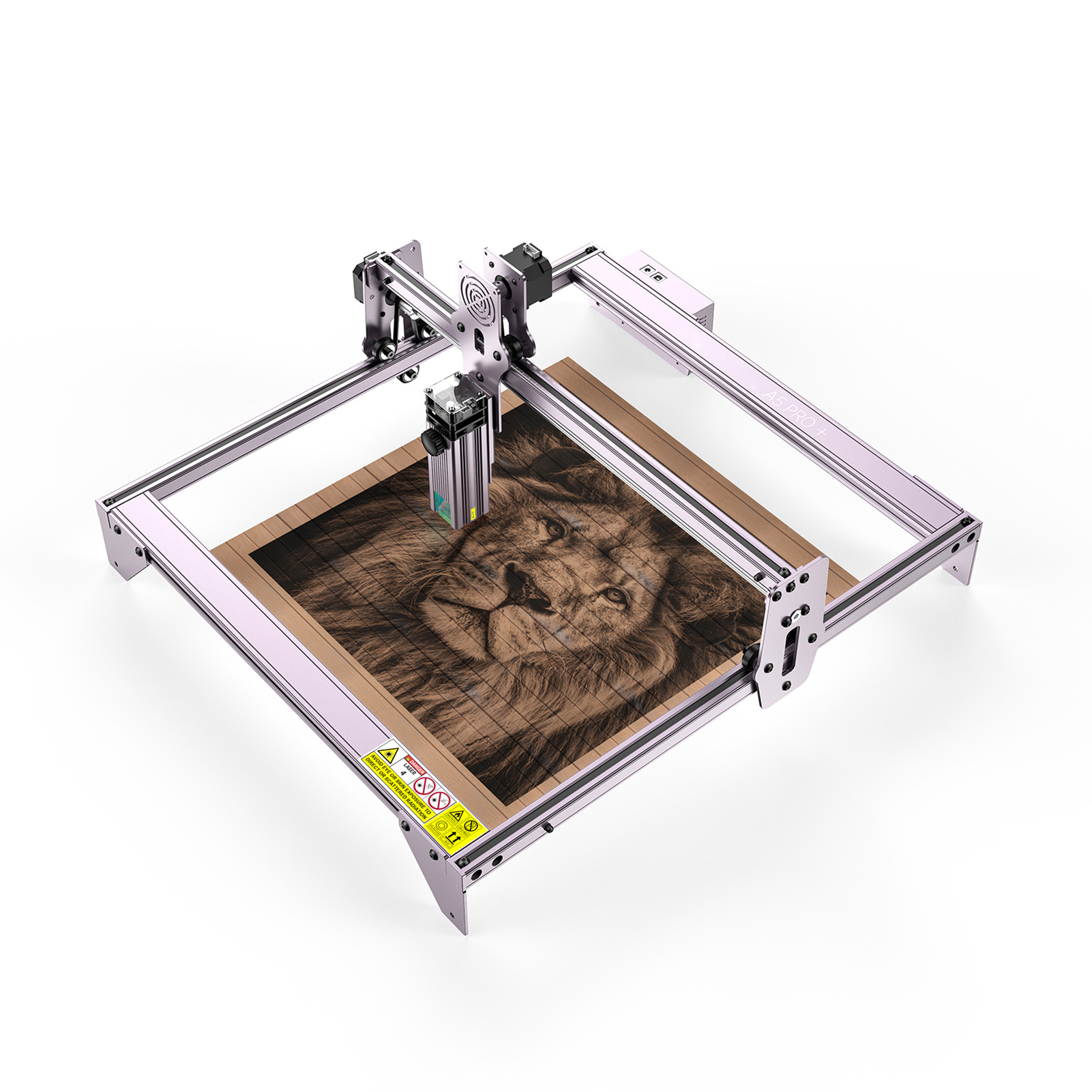 Cnc-lasergravierer Für Holz Und Metall, Markierungs- Und Schneidemaschine, 410 X 400 Mm, A5 Pro, 40 W, Eu-stecker, 100–240 V Wechselstrom