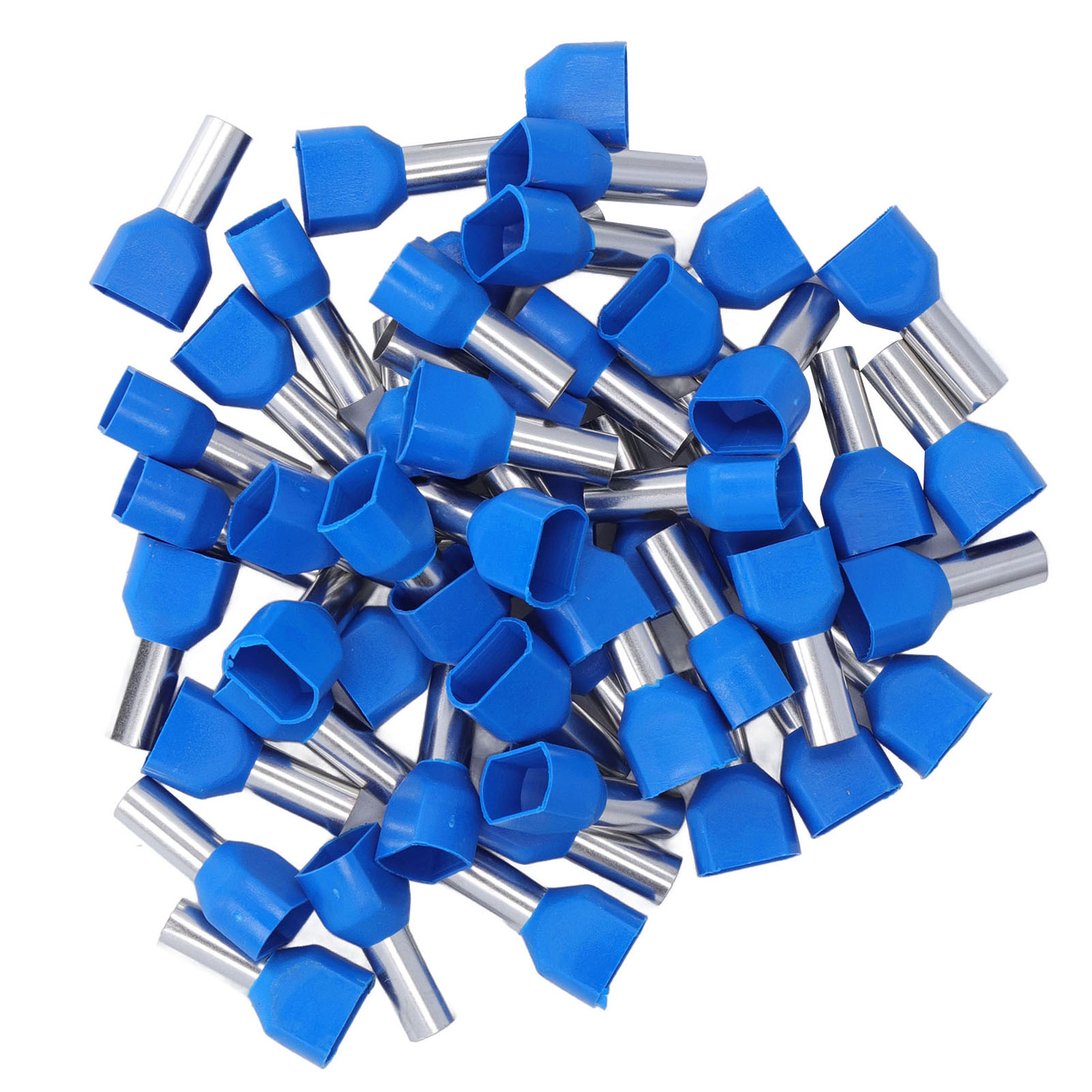 50 Stück Isolierte Crimp-stiftklemmen Aus Kupfer Und Pvc, Aderendhülsen-sets Für Maschinen