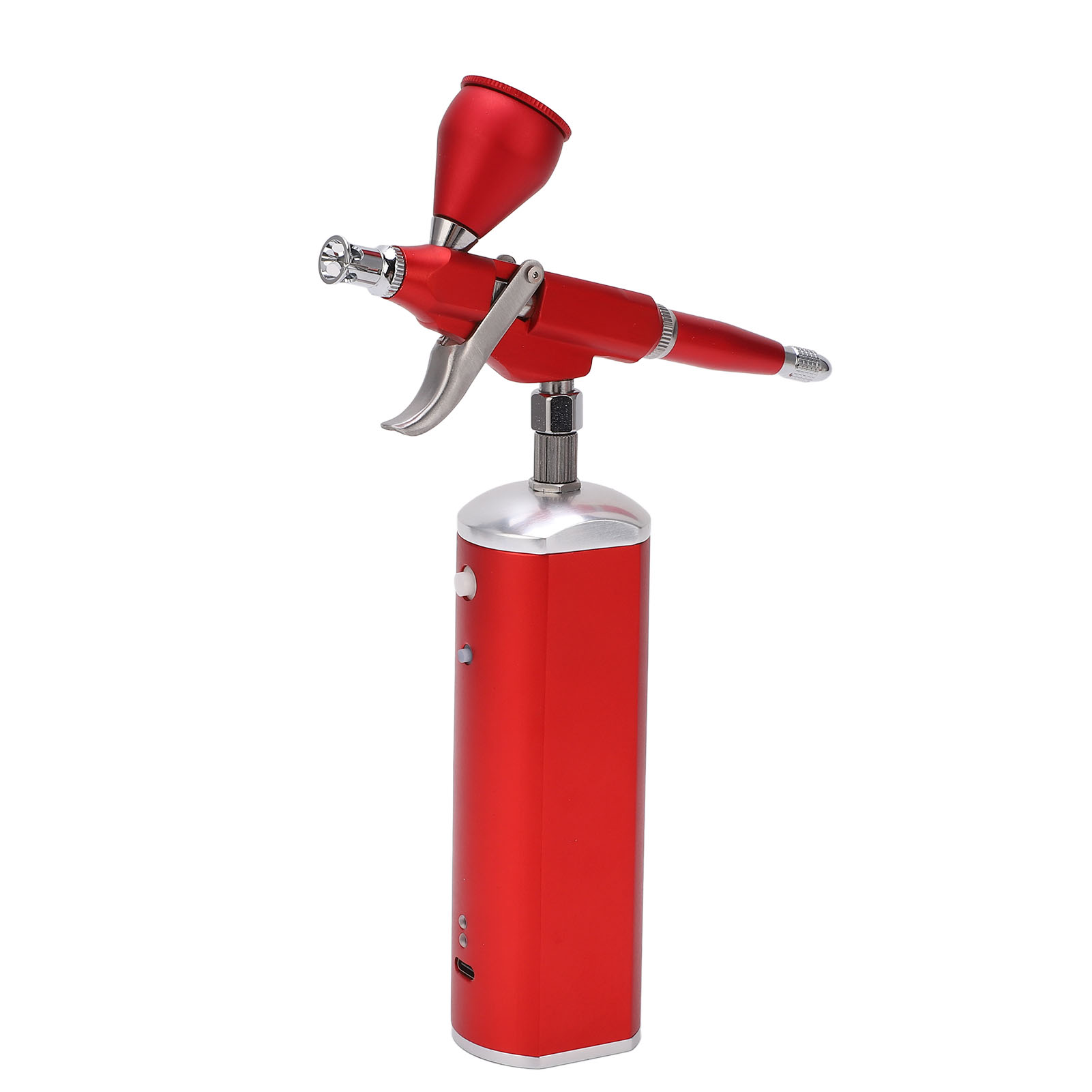 Usb-wiederaufladbares Mini-airbrush-set Mit Automatischer Start-stopp-luftpumpe Und Spritzpistole (maximal 30 Psi).