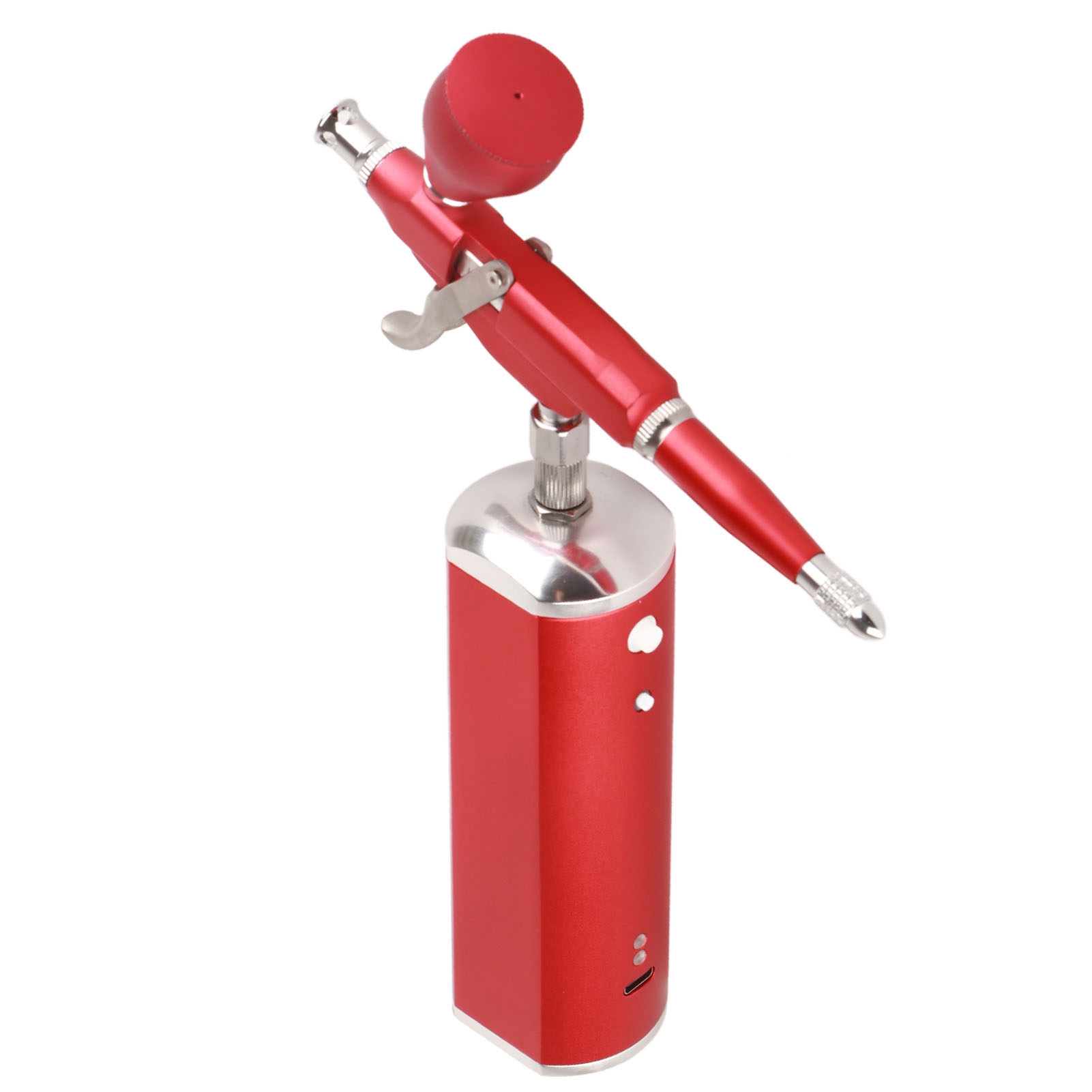Automatisches Airbrush-set, Handgeführte Spritzpistole Mit Automatischer Start- Und Stoppfunktion, Rotes Spritzpistolen-set Zum Lackieren Von Möbeln