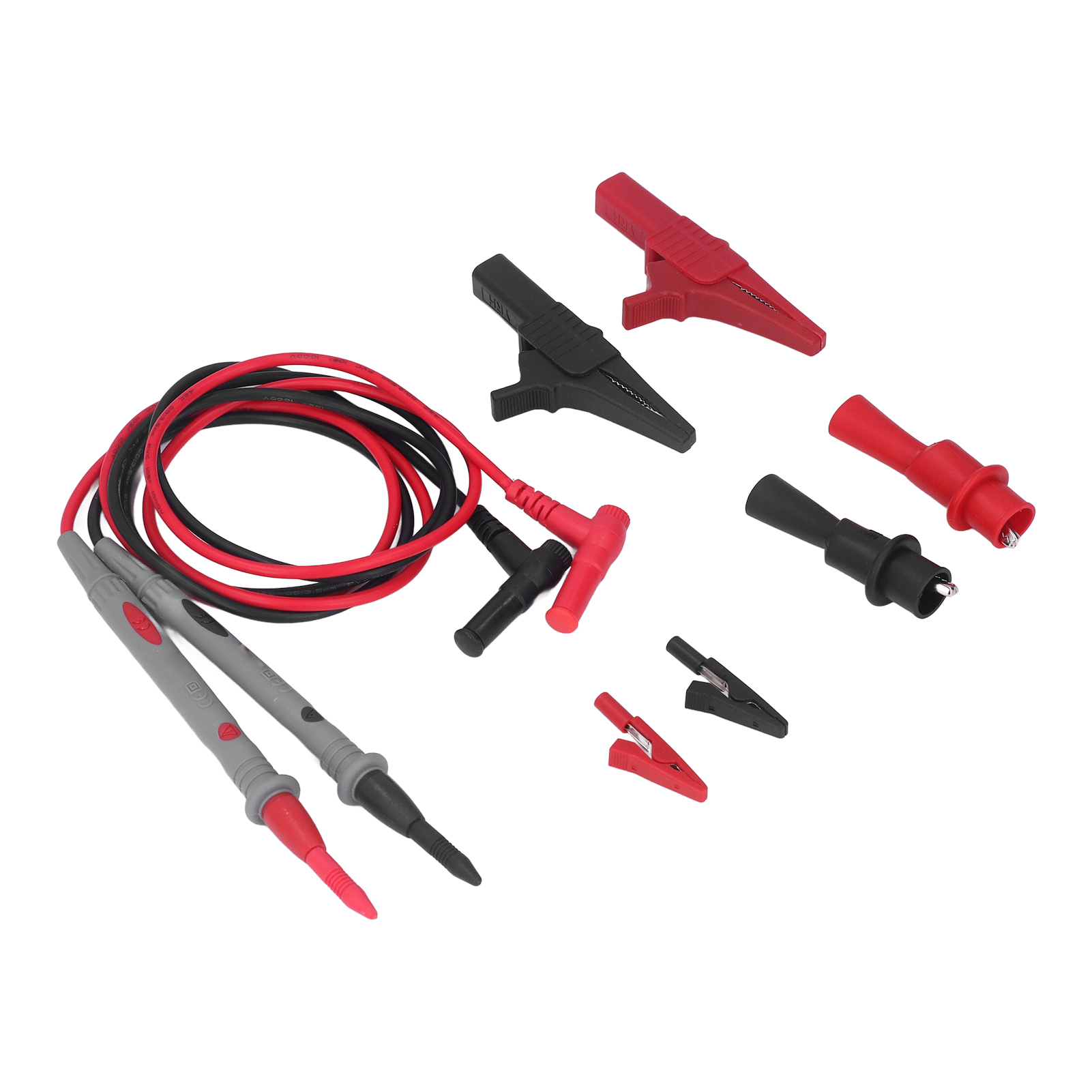 Messleitungs-klemmen-set, Kfz-krokodilklemmen, Reparatur- Und Diagnose-multimeter-prüfspitzen-set Jt8013