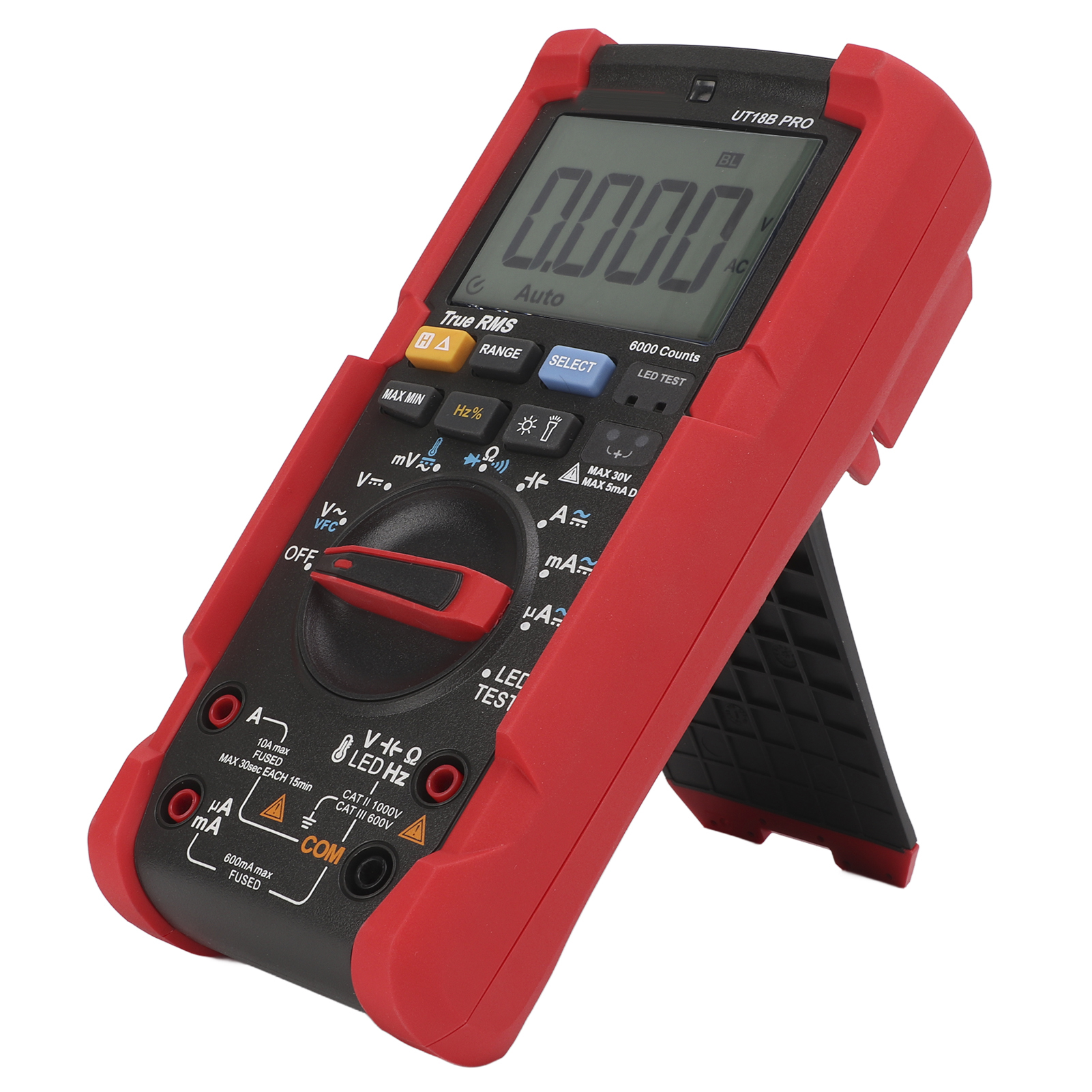 Digitales Multimeter – Sicher, Langlebig, Hochpräzise, Großes Display, Vibrationsfest, Vielseitig Einsetzbar
