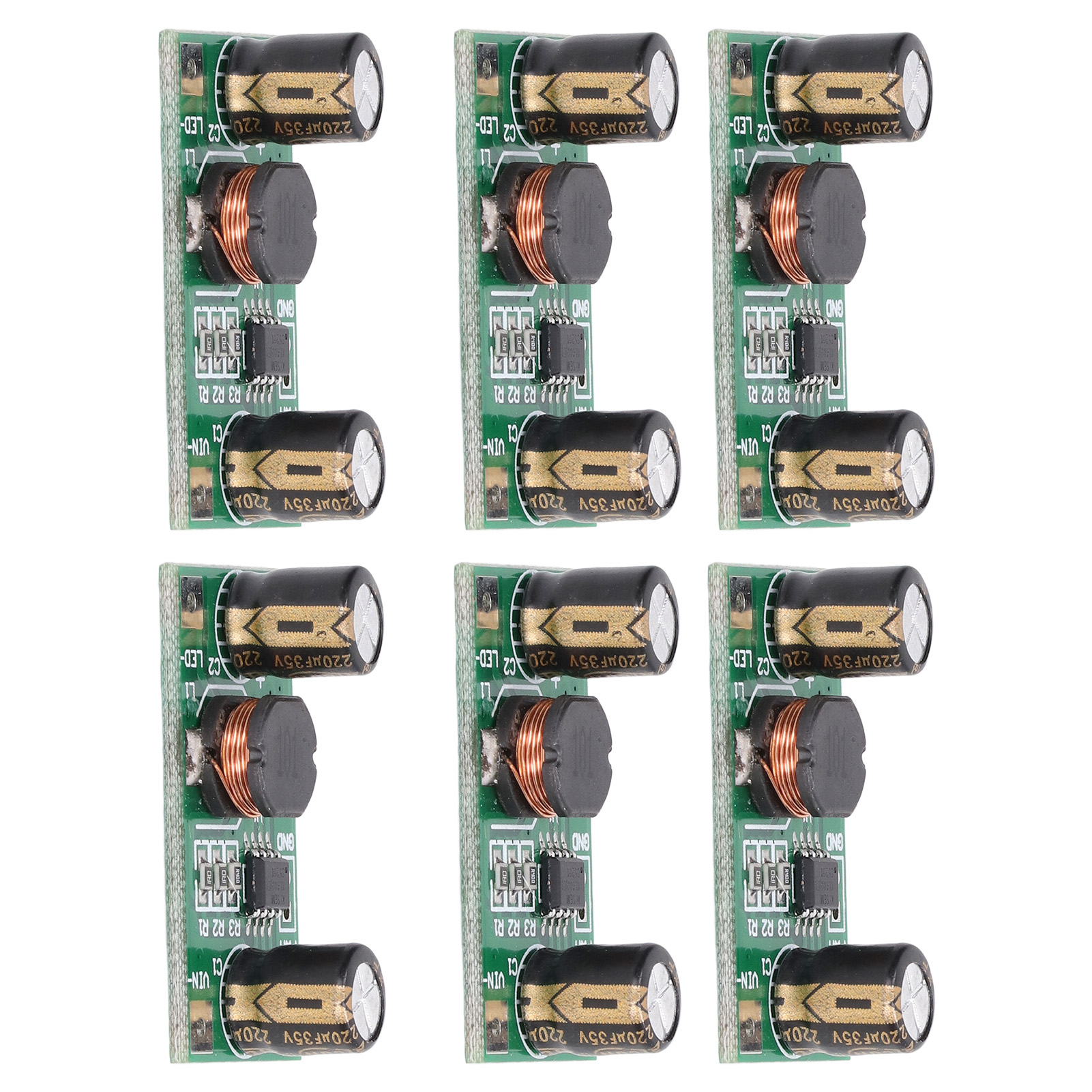 6 Stück 3w/2w Led-treibermodule, 700ma Pwm-dimmung, Konstantstrommodul, Dc 5–35v Eingang